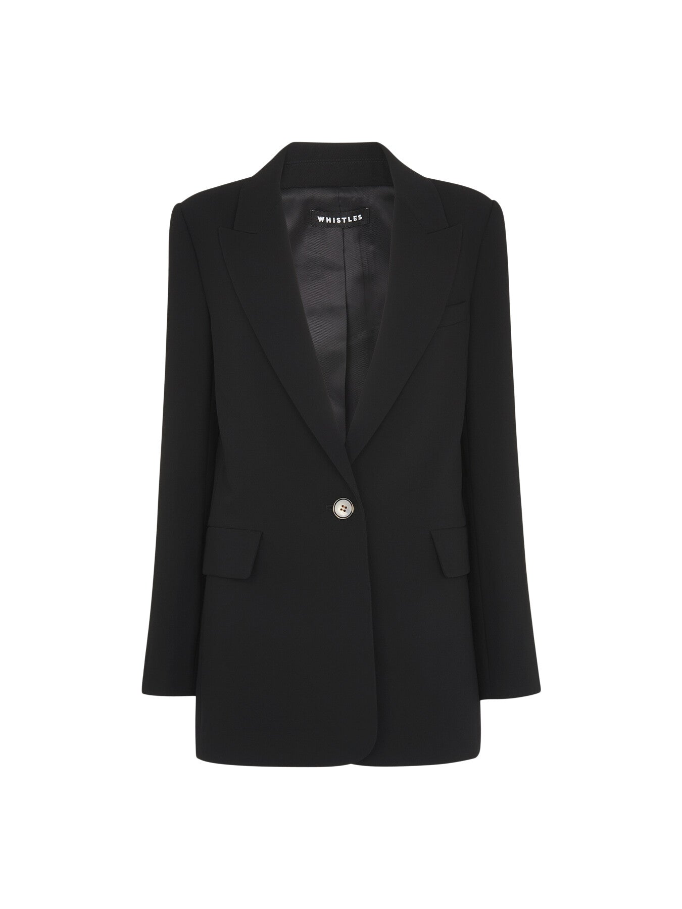 Crepe Boyfriend Blazer
