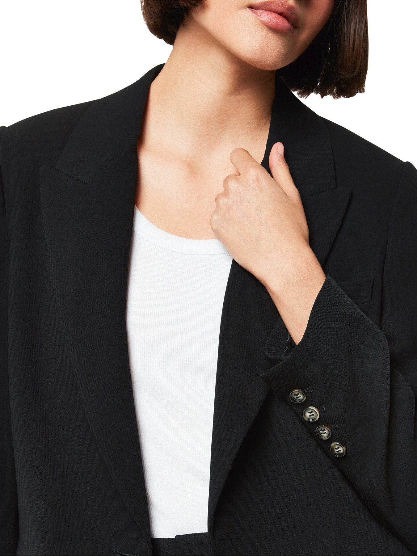 Crepe Boyfriend Blazer