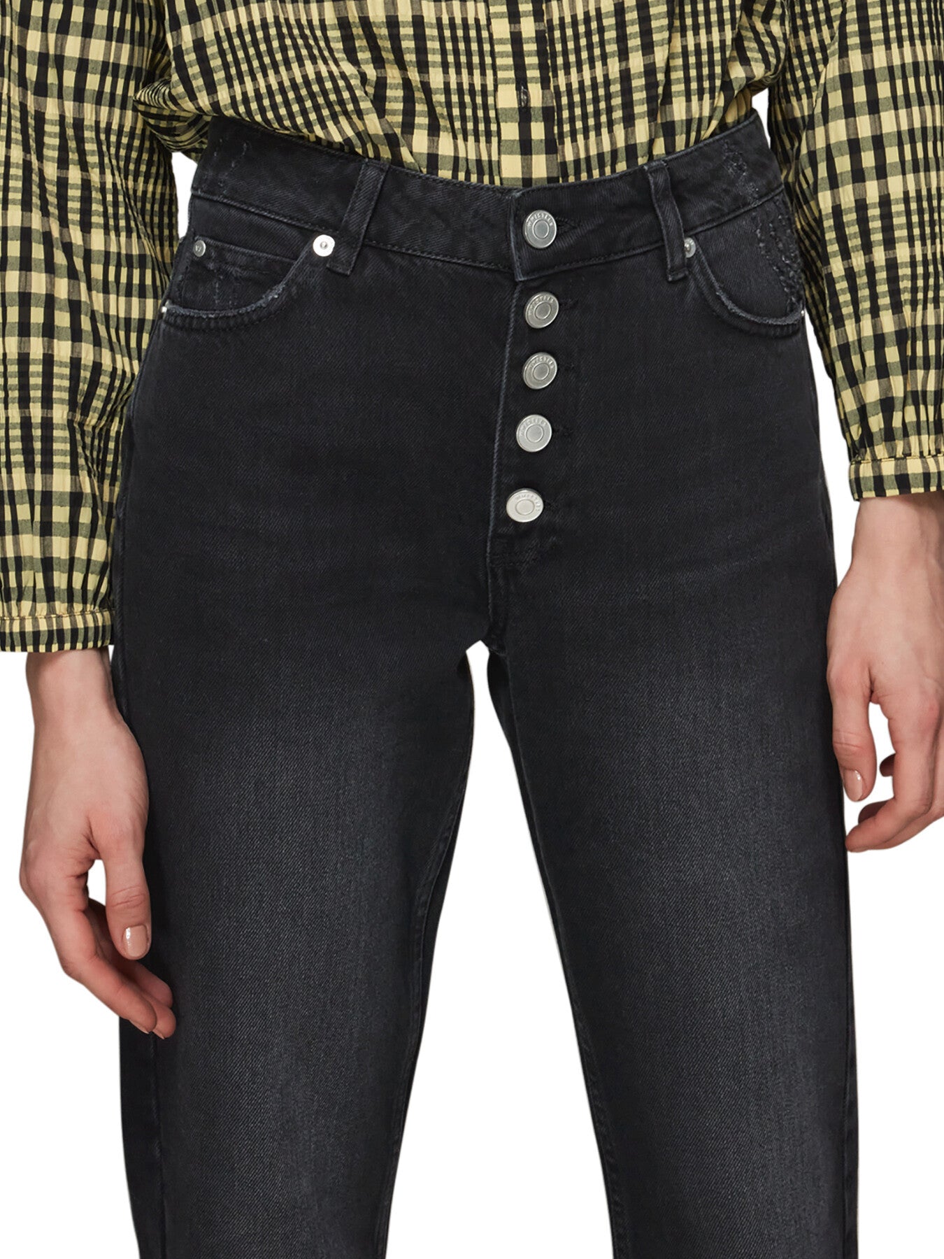 Authentic Hollie Button Jeans