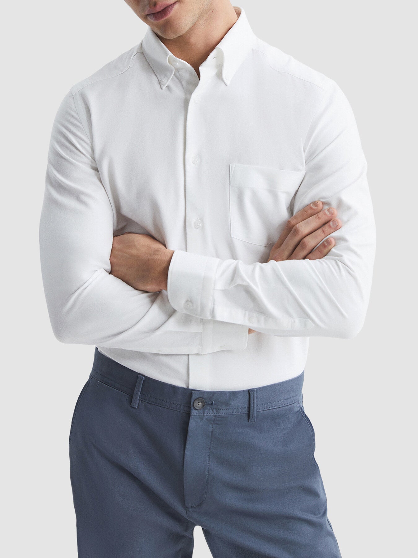 Greenwich Soft Wash Button Down Oxford Shirt
