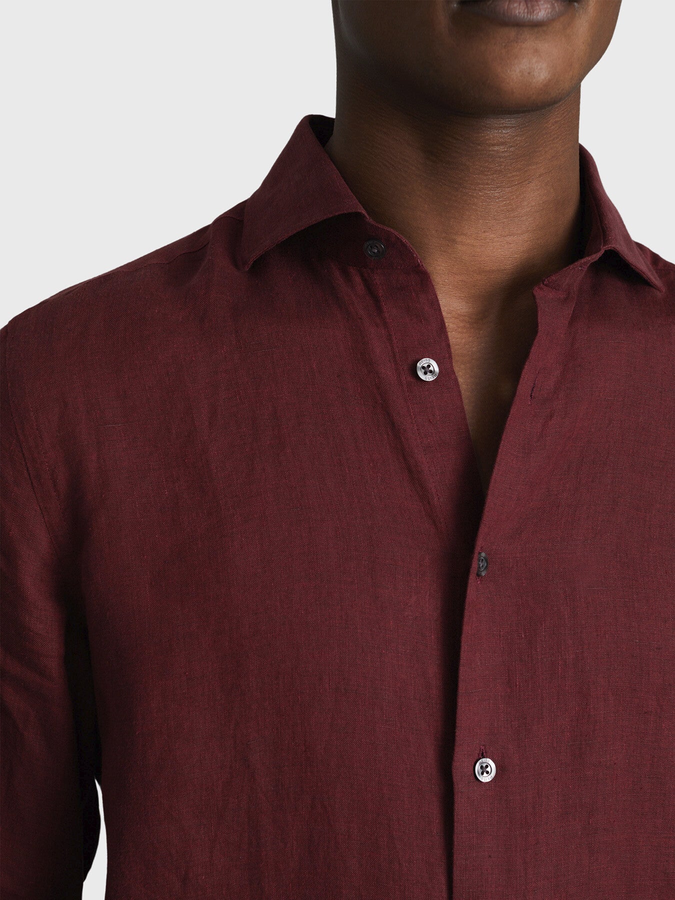 Ruban Linen Button-Through Shirt