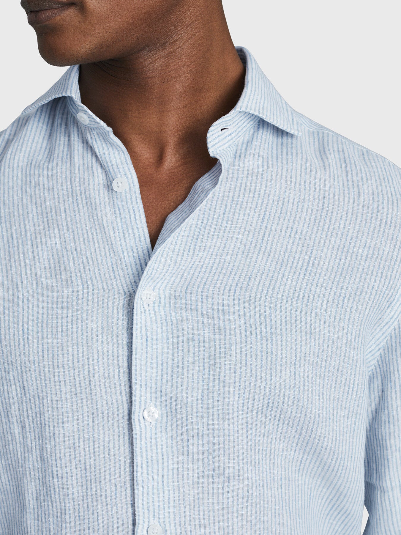 Ruban Linen Button-Through Shirt