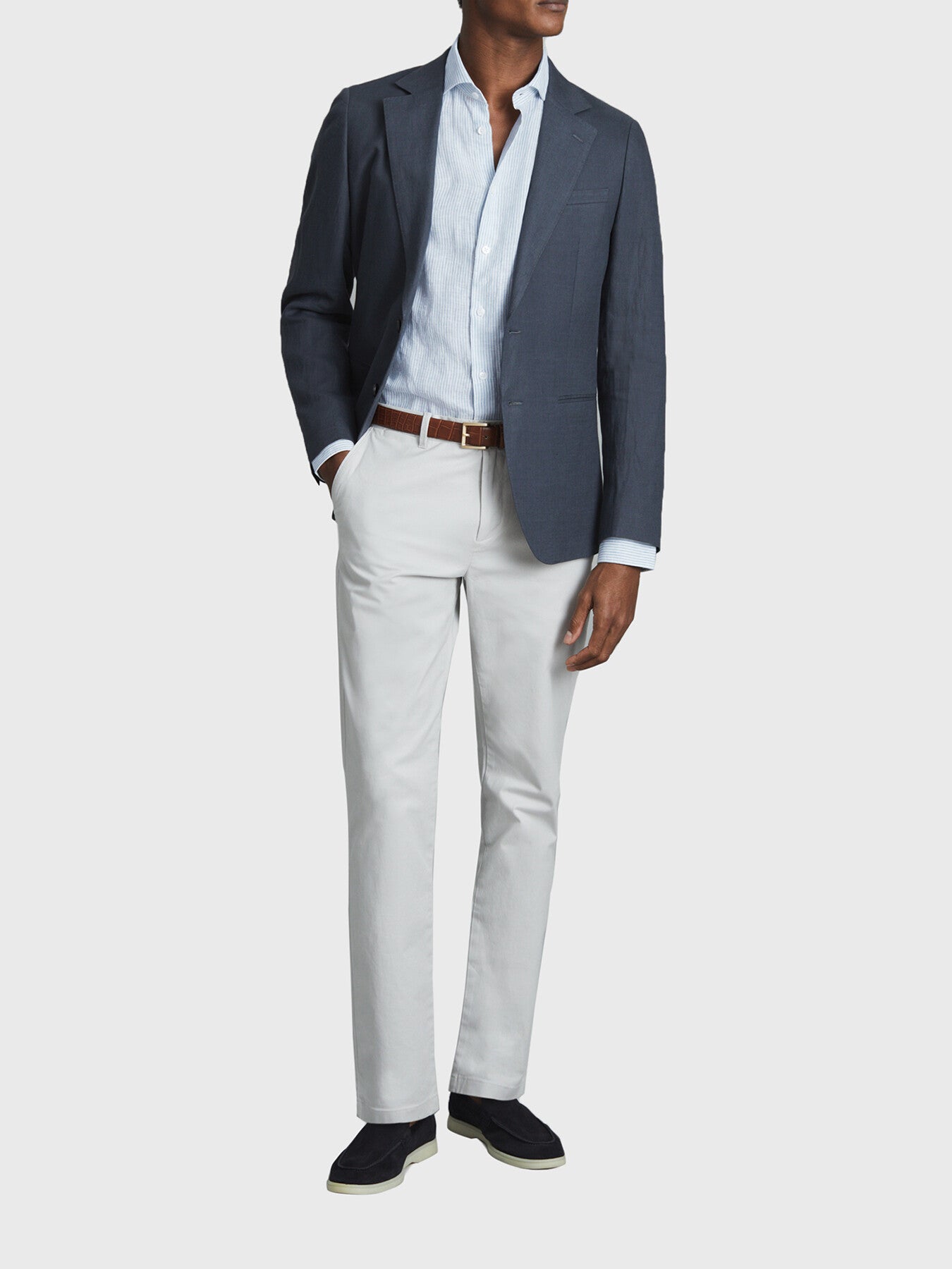 Ruban Linen Button-Through Shirt