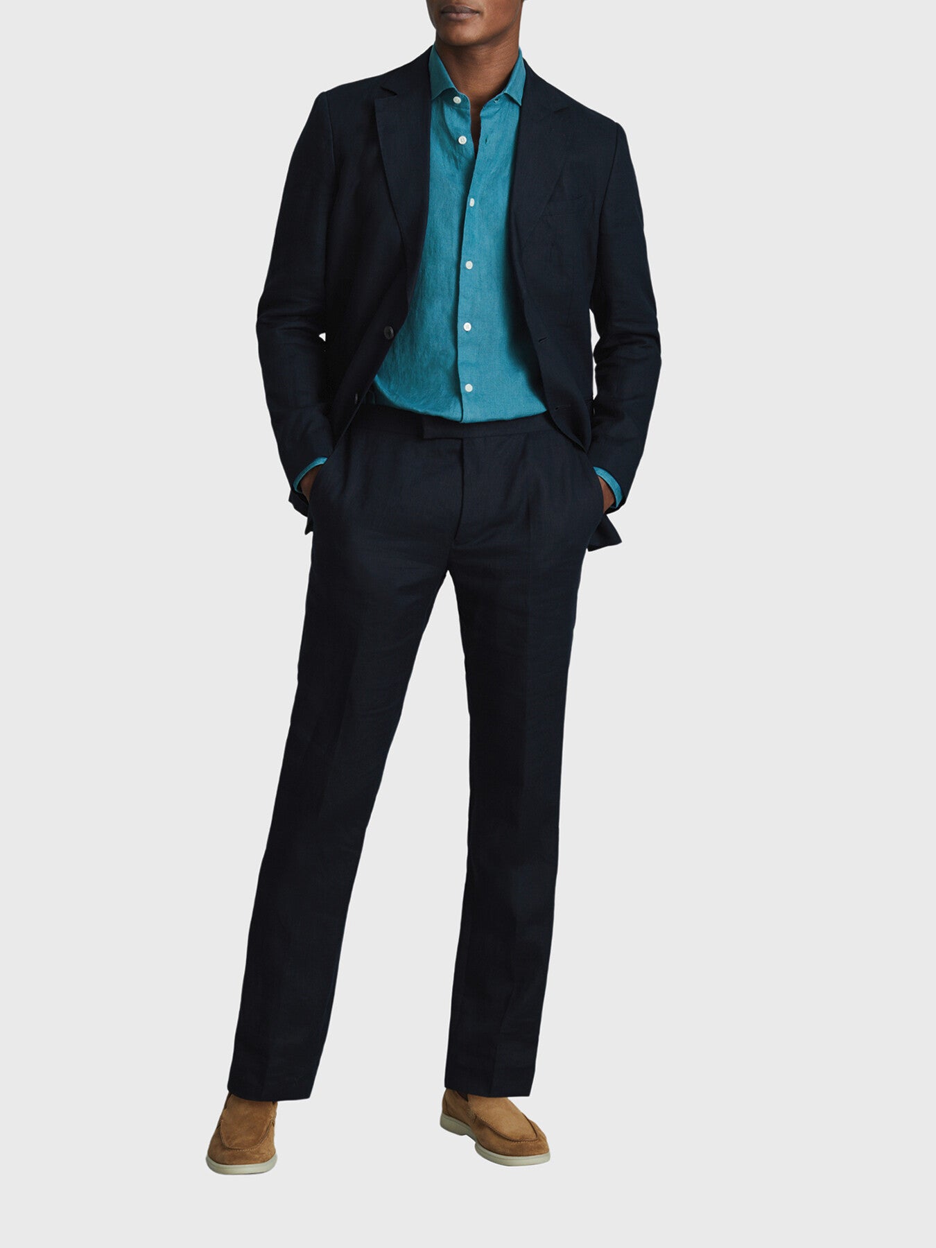 Ruban Linen Button-Through Shirt