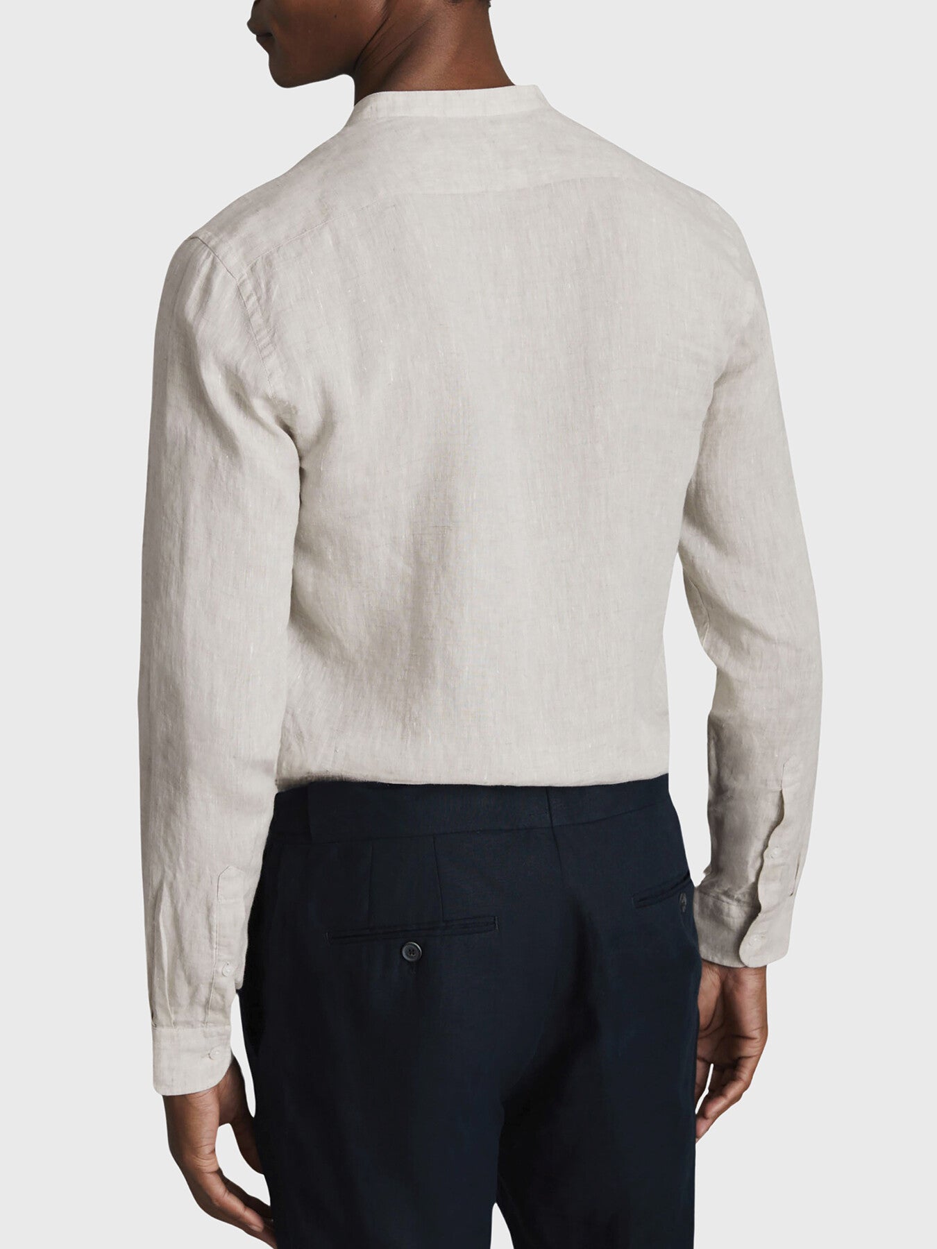 Ocean Linen Grandad Collar Shirt
