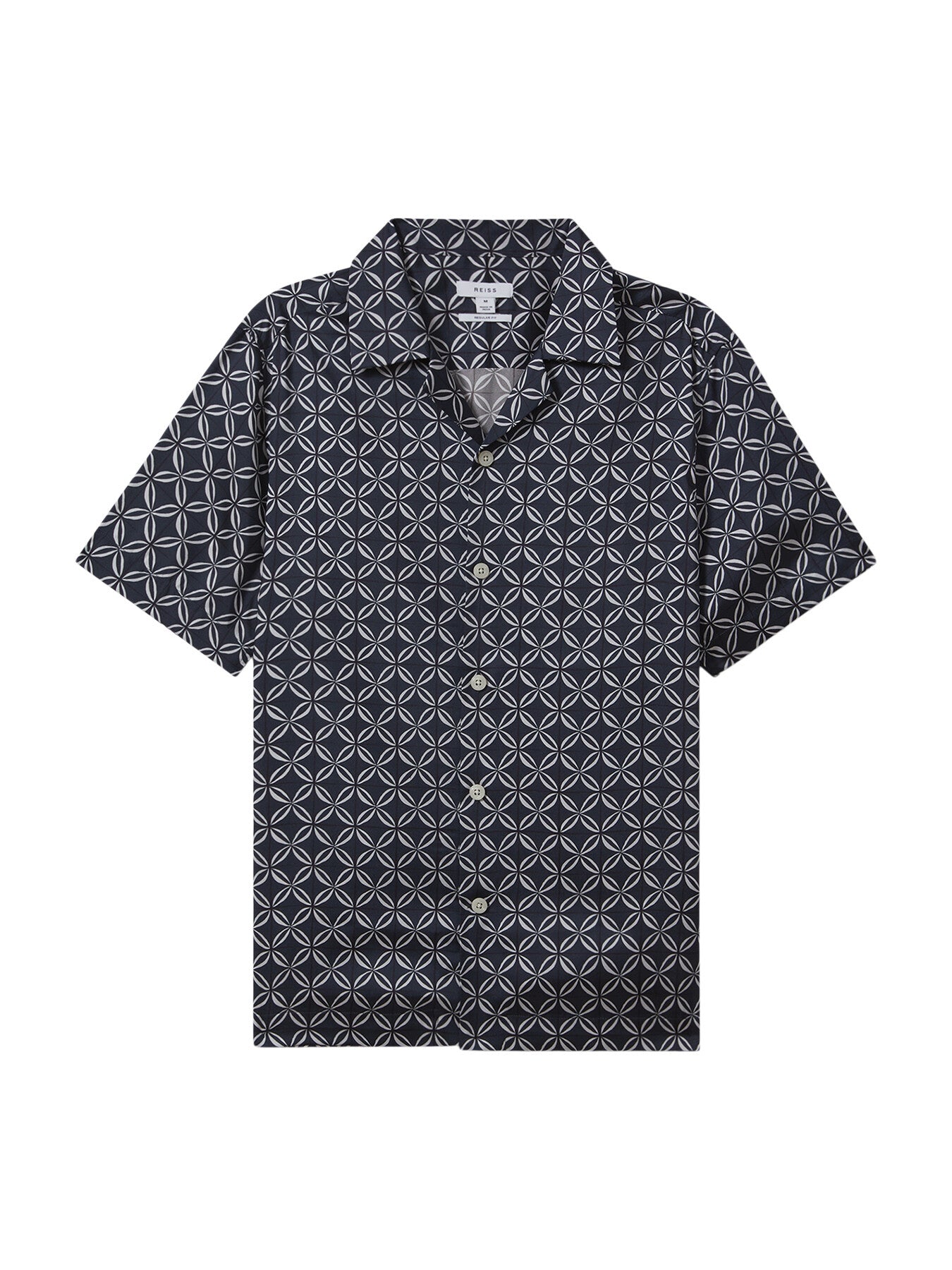 Tintipan Printed Cuban Collar Shirt