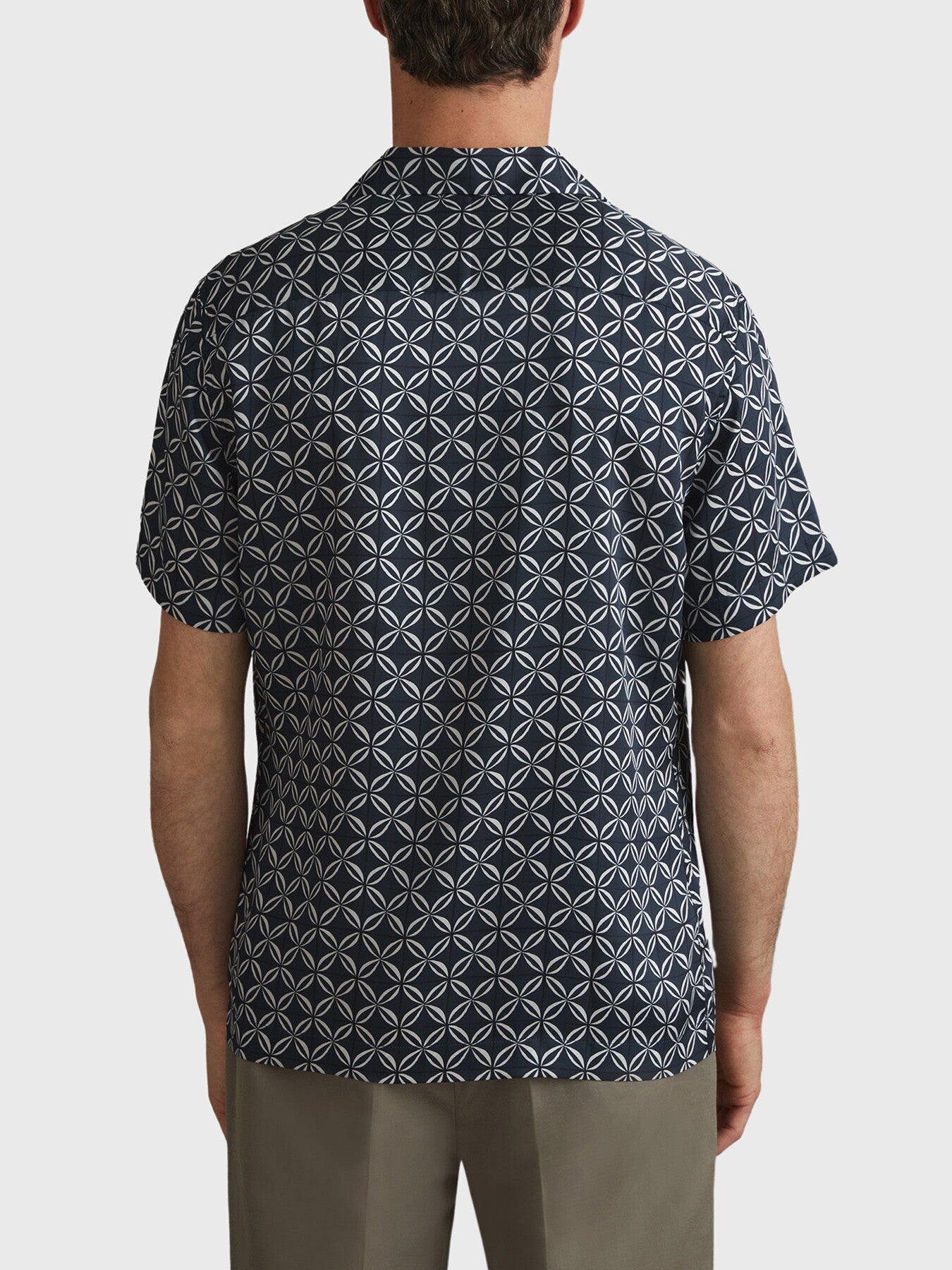 Tintipan Printed Cuban Collar Shirt