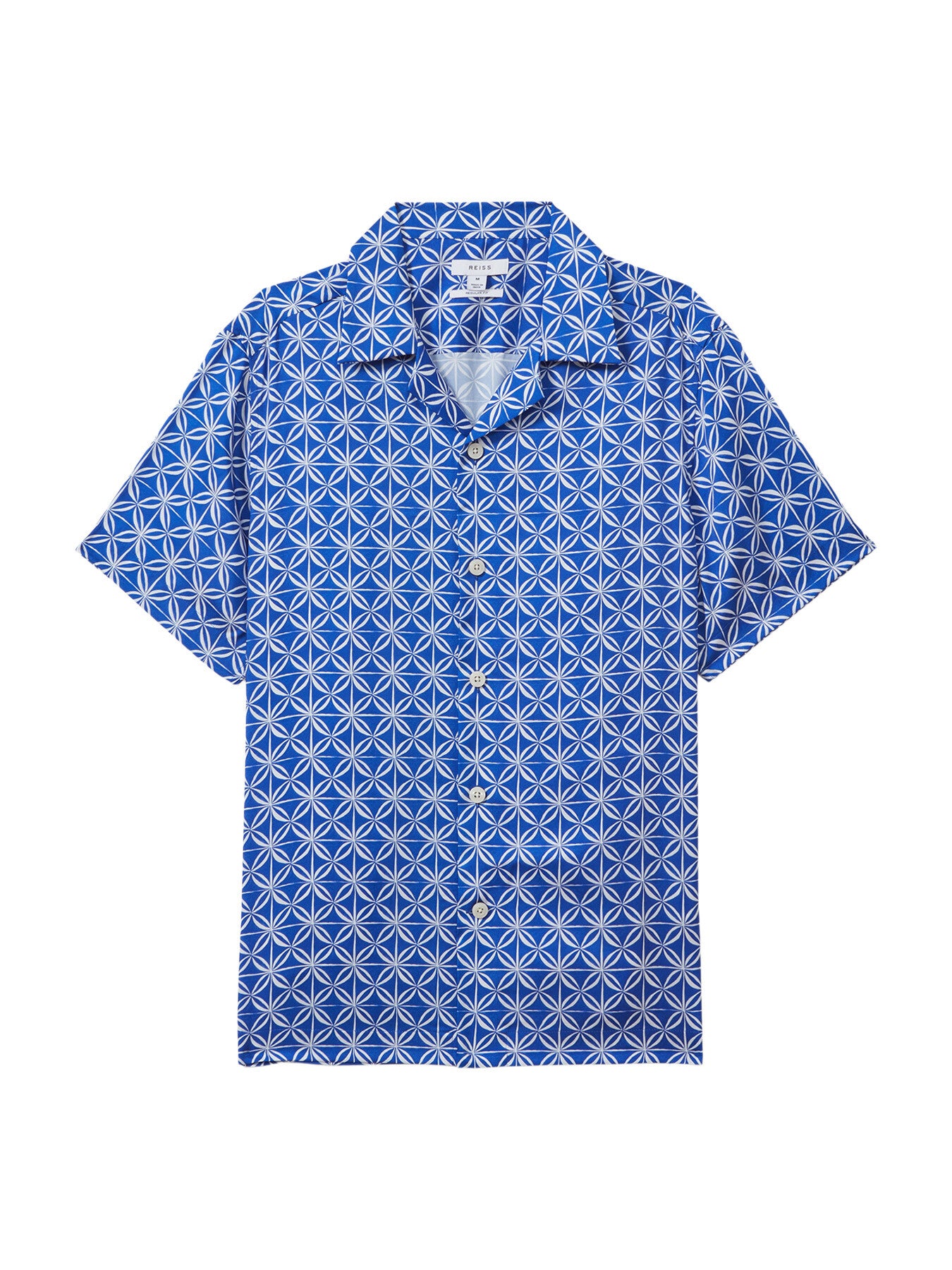 Tintipan Printed Cuban Collar Shirt