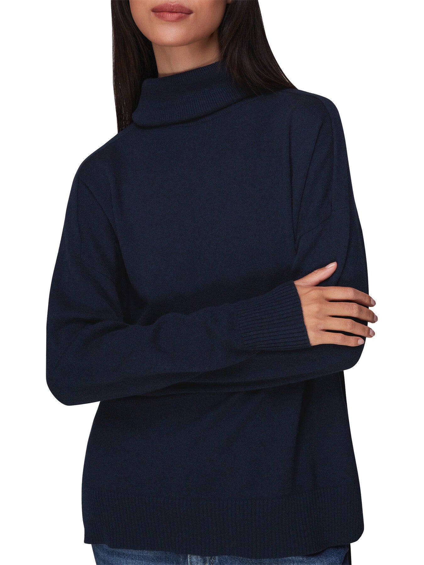 Cashmere Roll Neck Jumper
