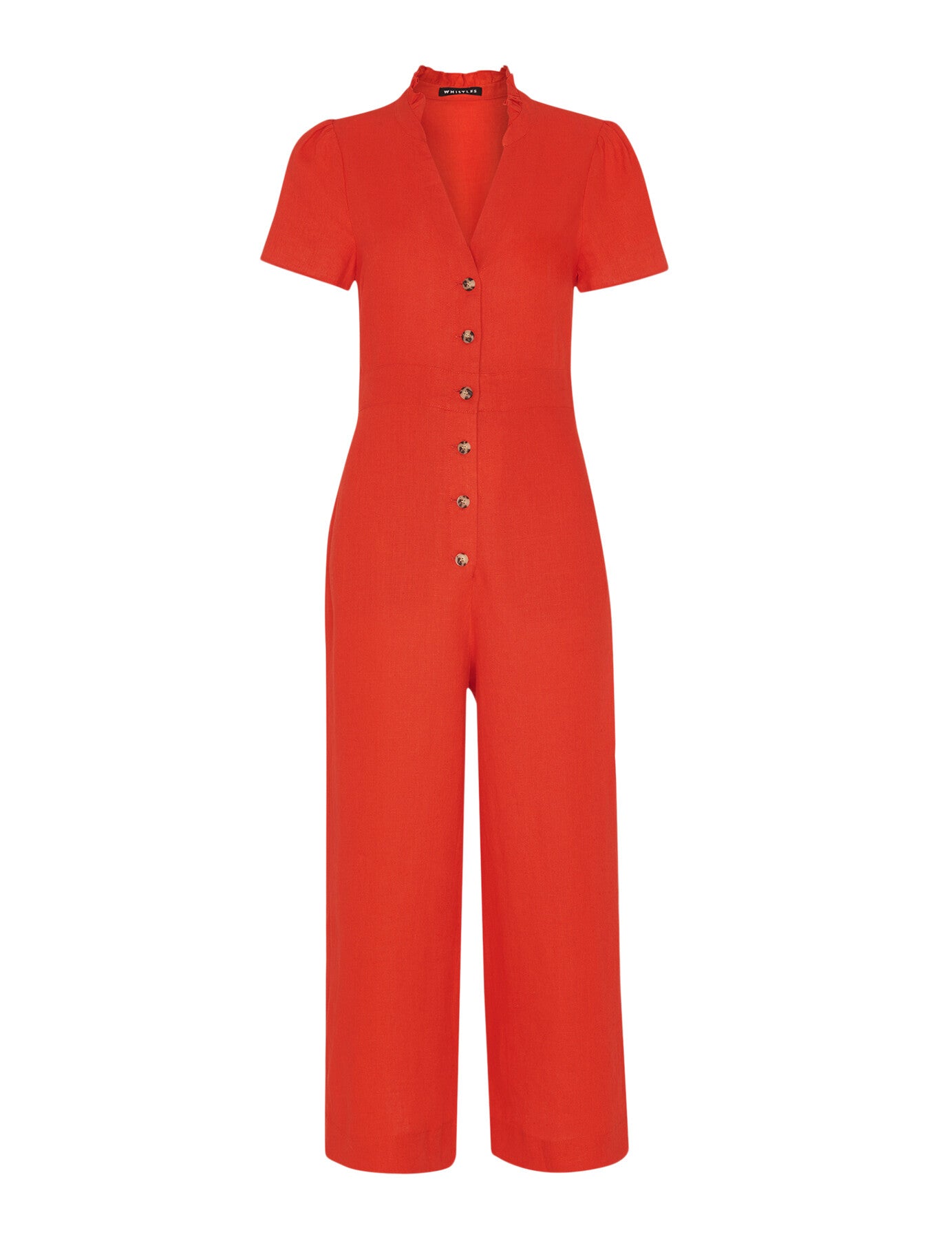 Emmie Linen Jumpsuit - Main Image