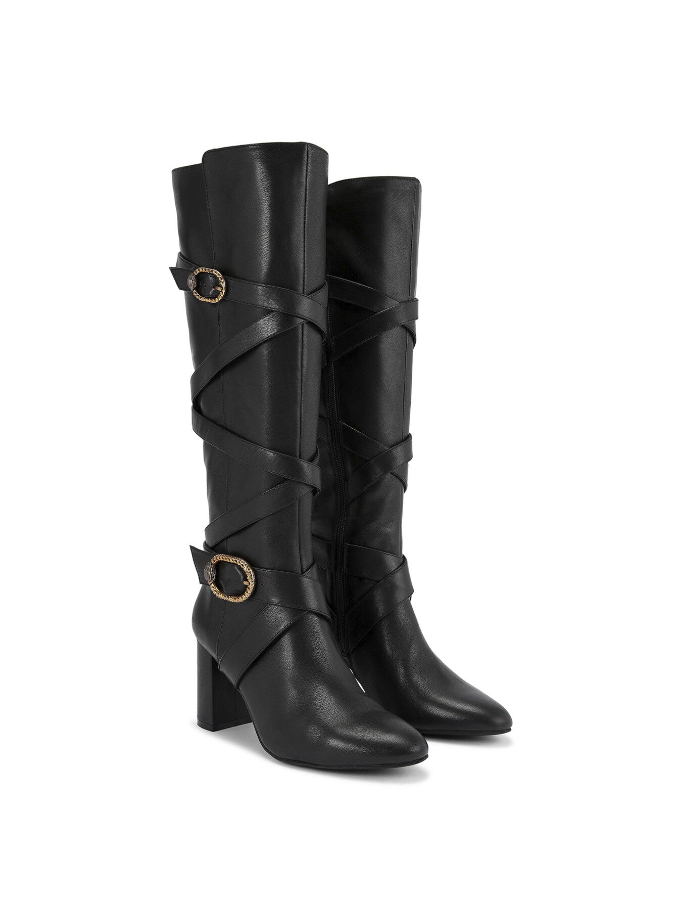 MAYFAIR STRAPPY KNEE BOOT