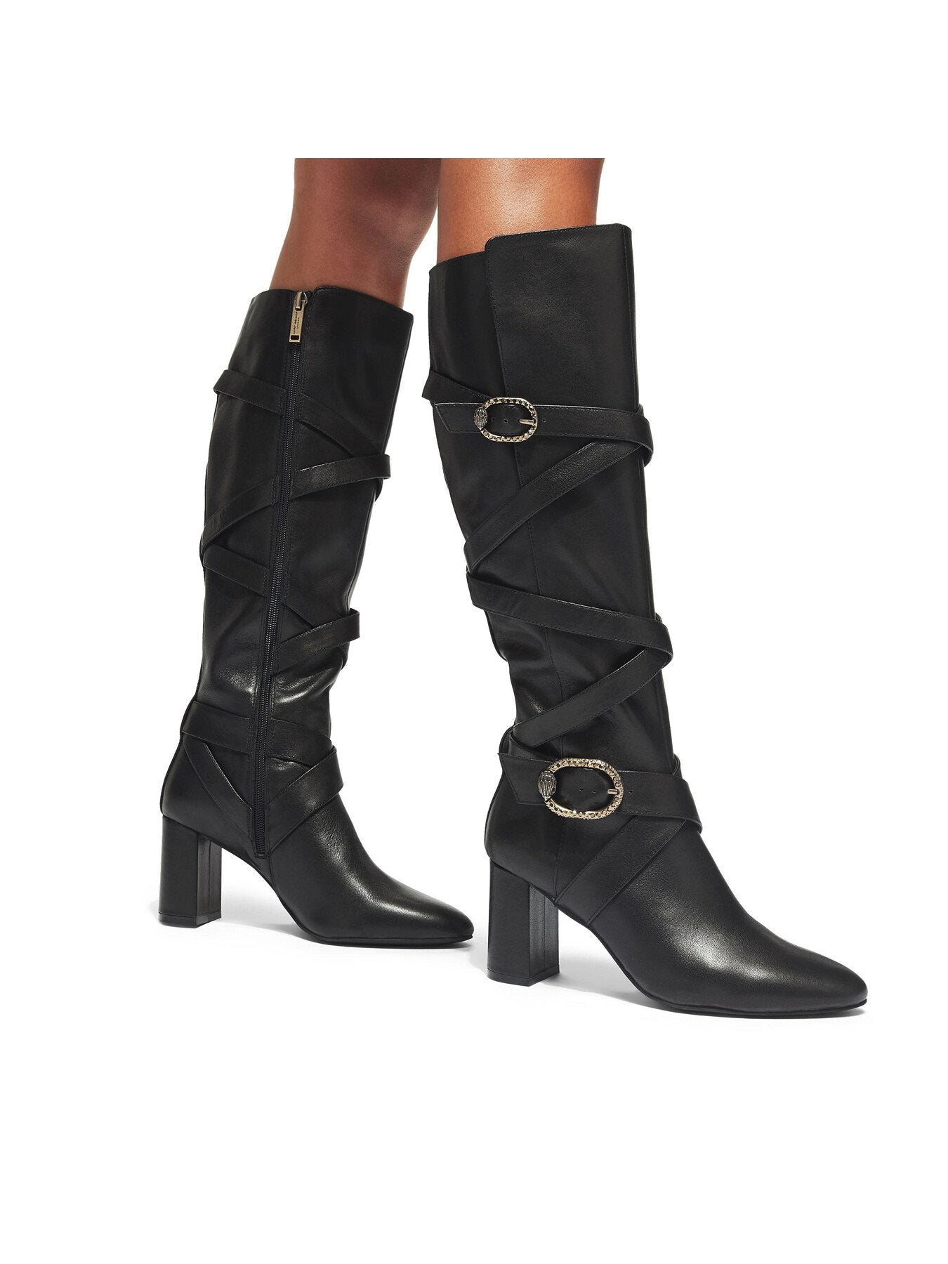 MAYFAIR STRAPPY KNEE BOOT
