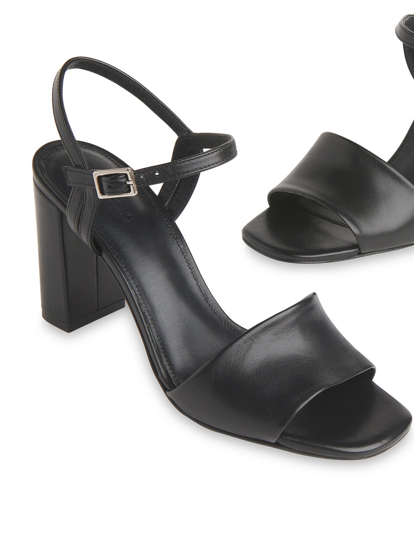 Lilley High Block Heel Sandal