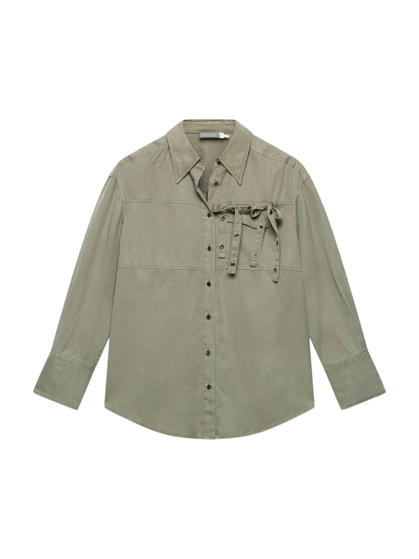 Eyelet Detail Shirt