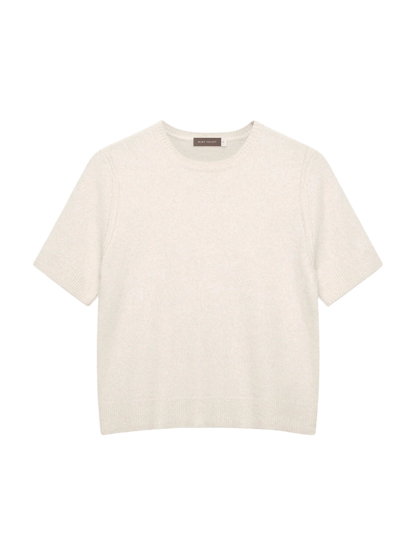 Wool Blend Knit Tee