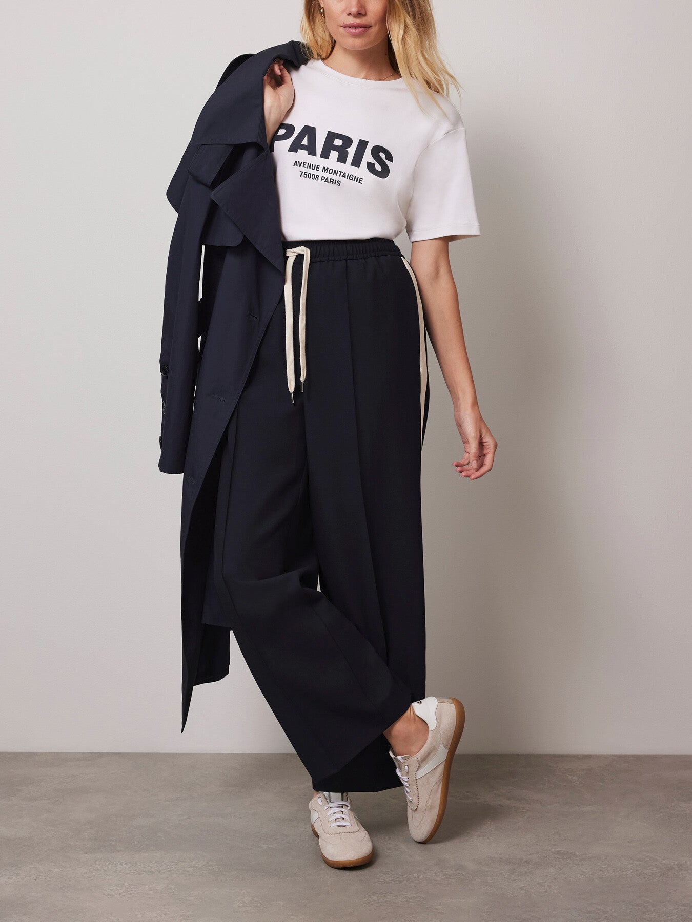Paris Slogan T-Shirt