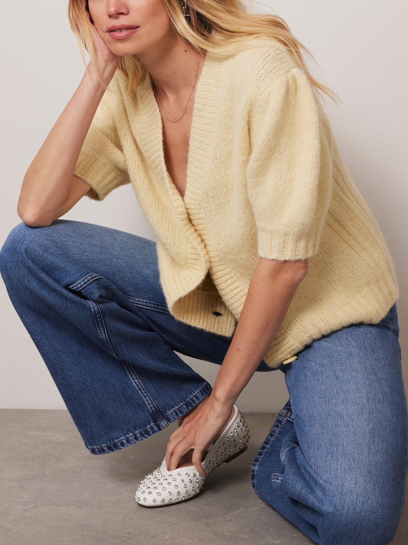 Short Sleeve Cardigan