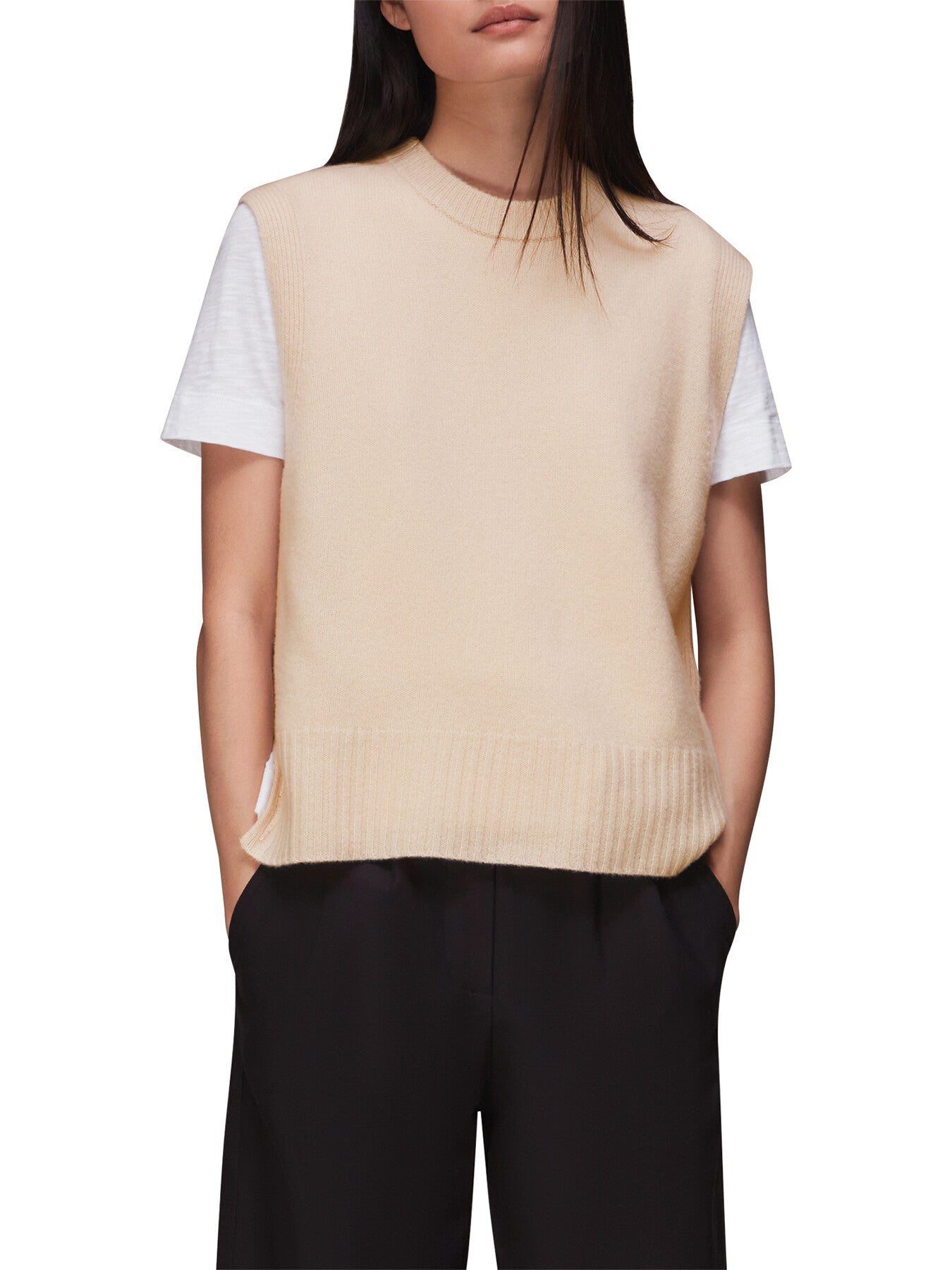 Wool Sleeveless Tank
