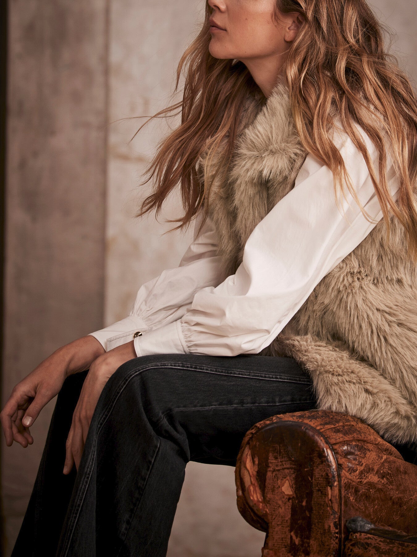 Faux Fur Gilet