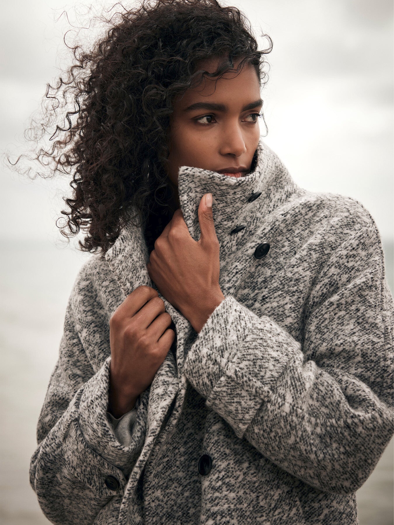 Wool Blend Coat