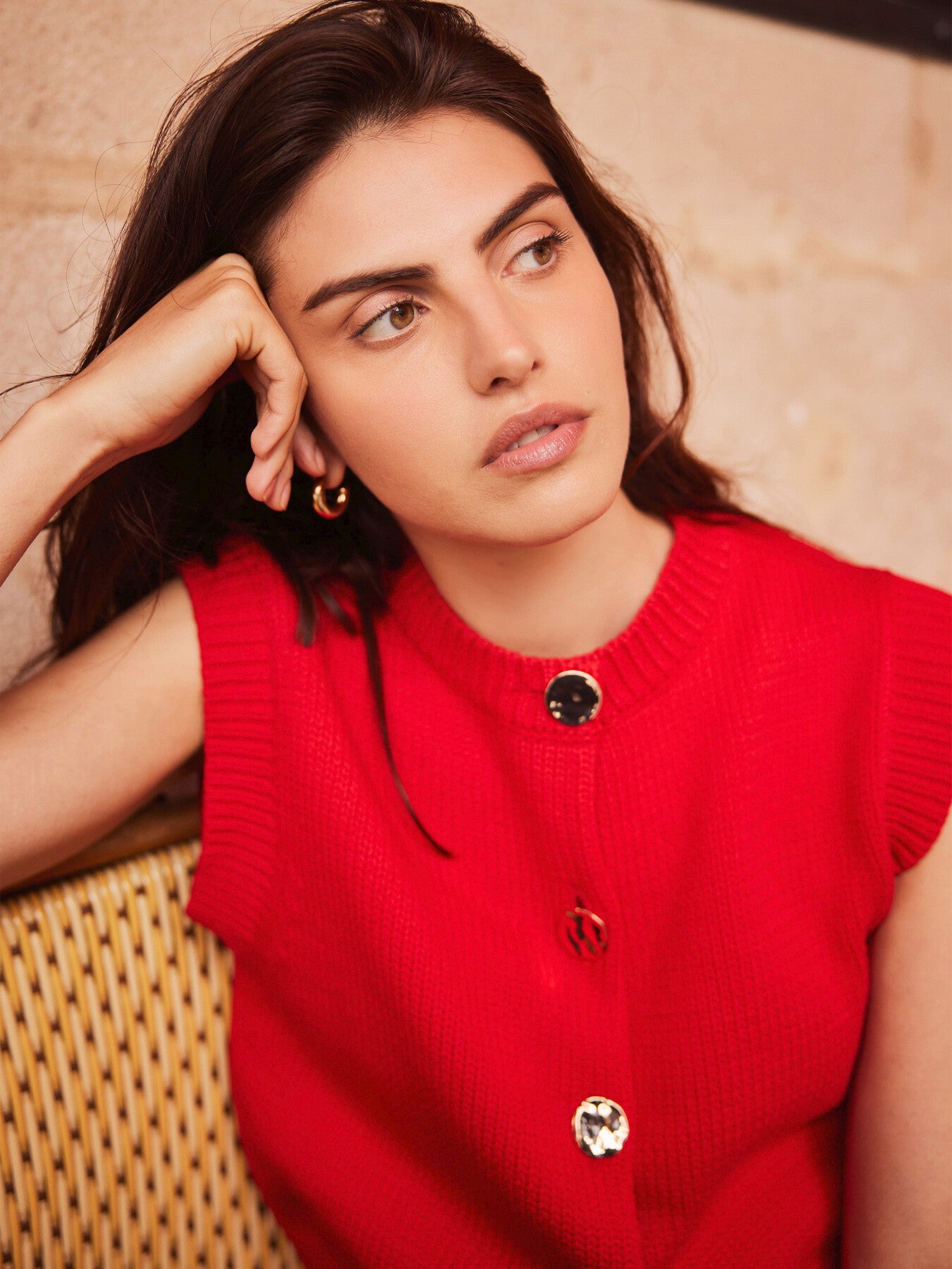 Cotton Knit Top