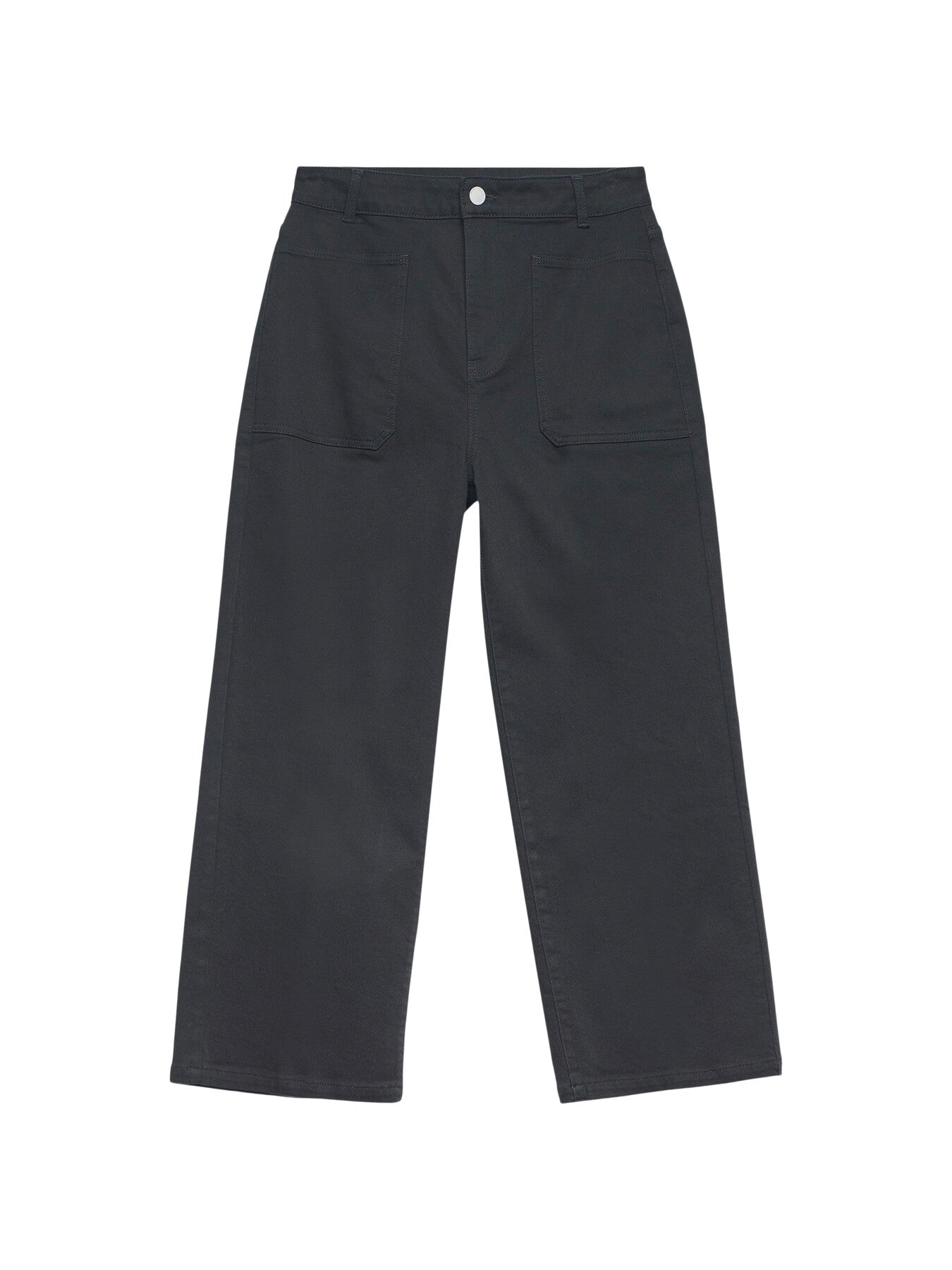 Cropped Wide Jeans