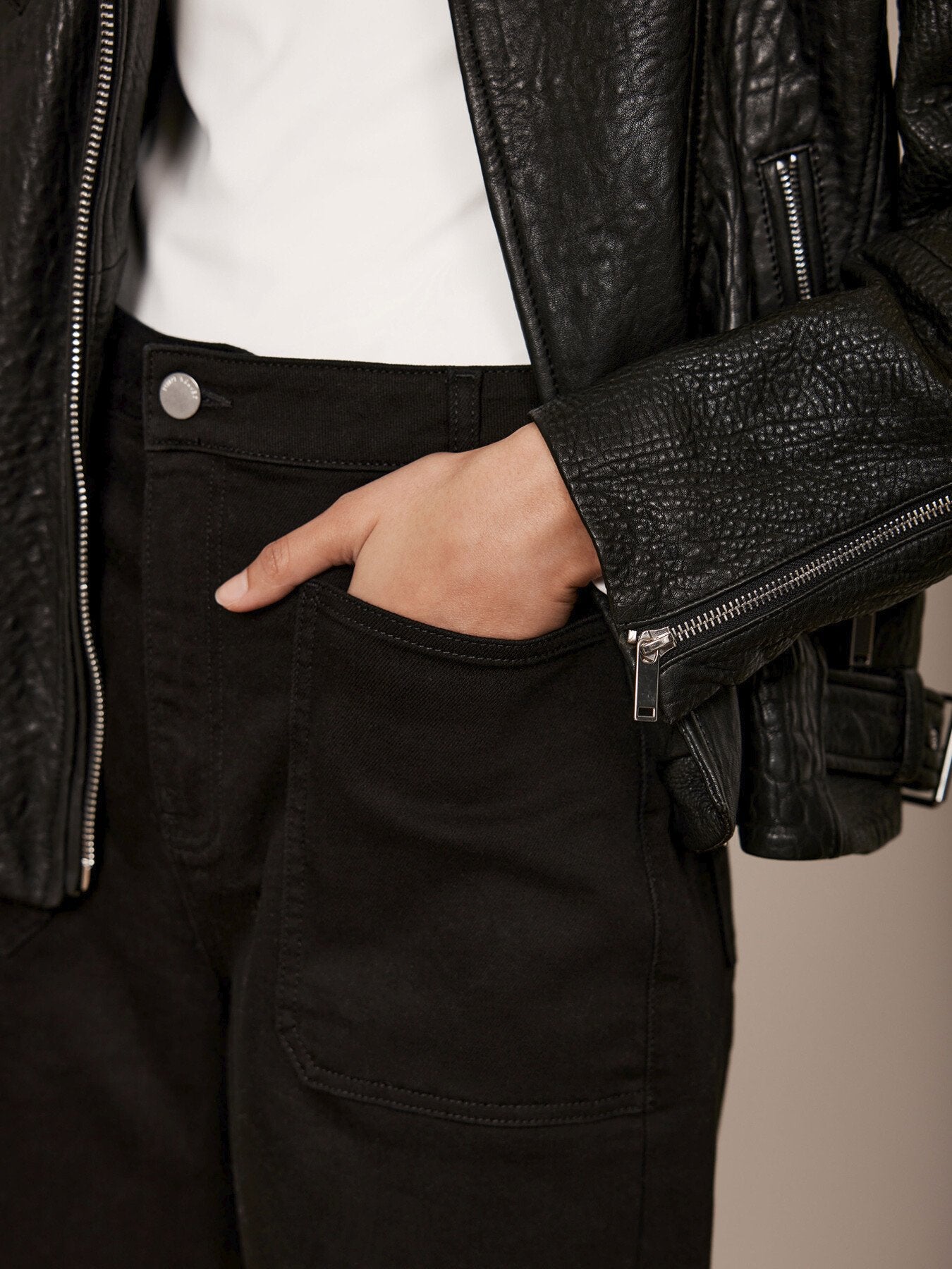 Cropped Wide Jeans