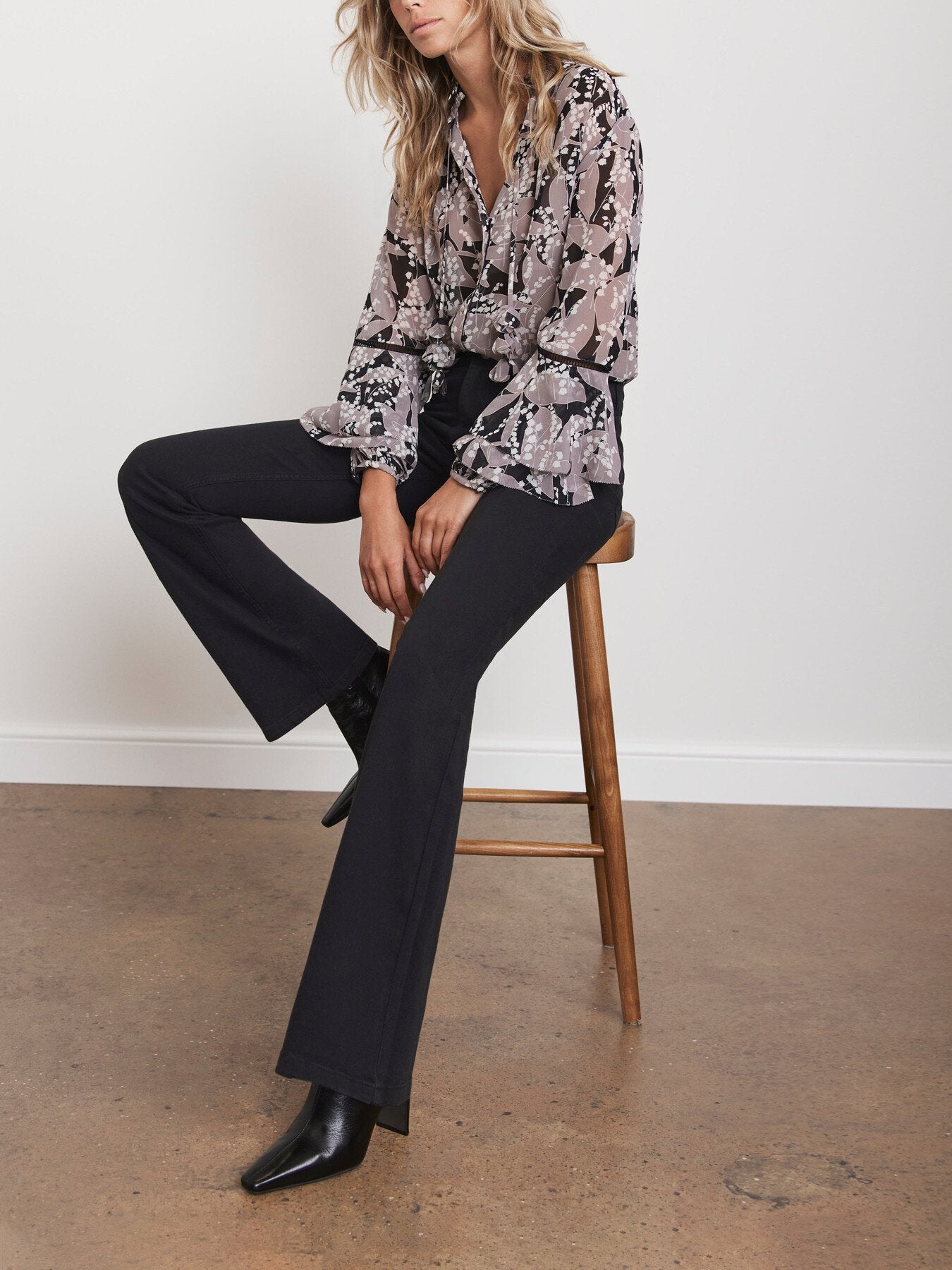 Floral Print Blouse