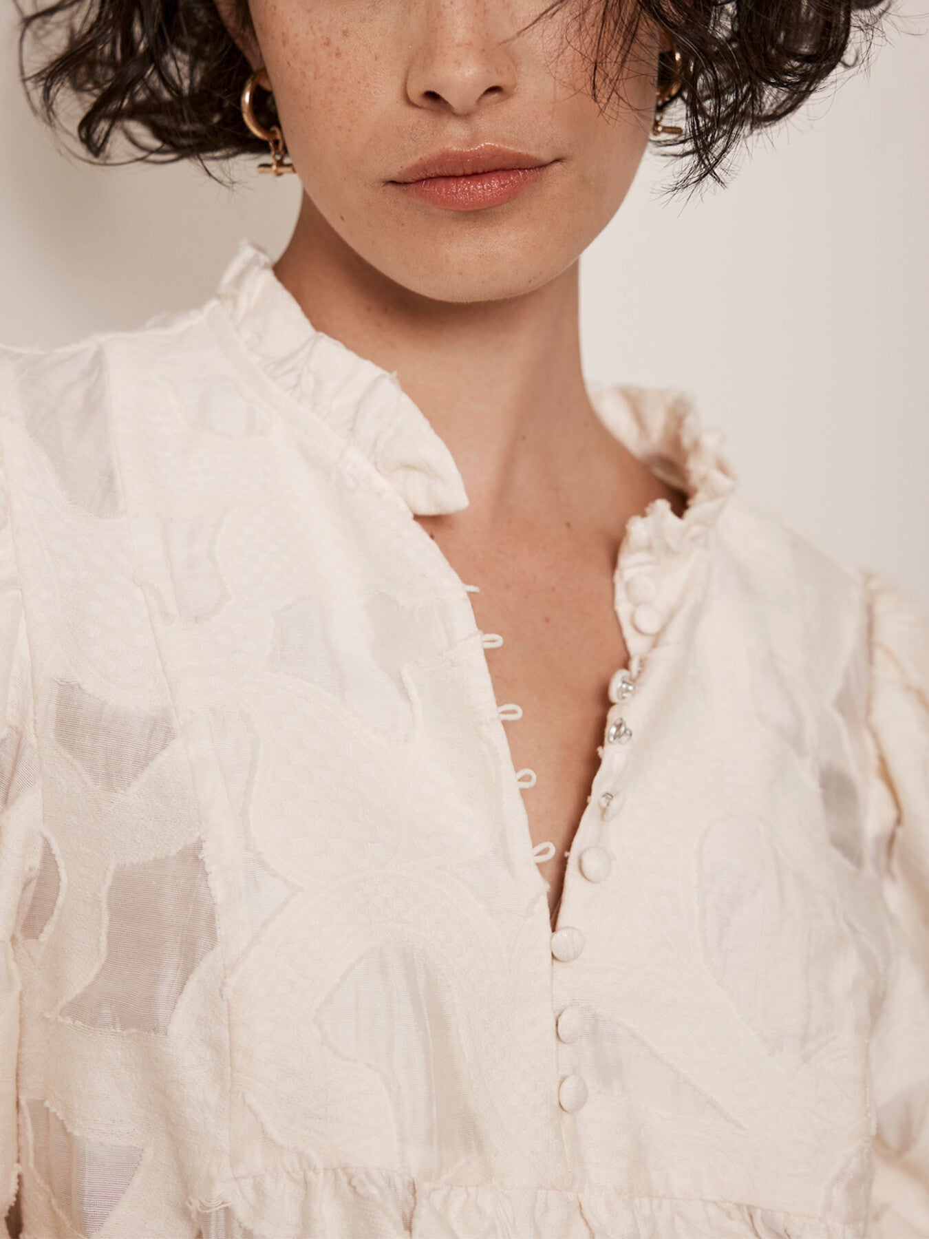 Jacquard Blouse