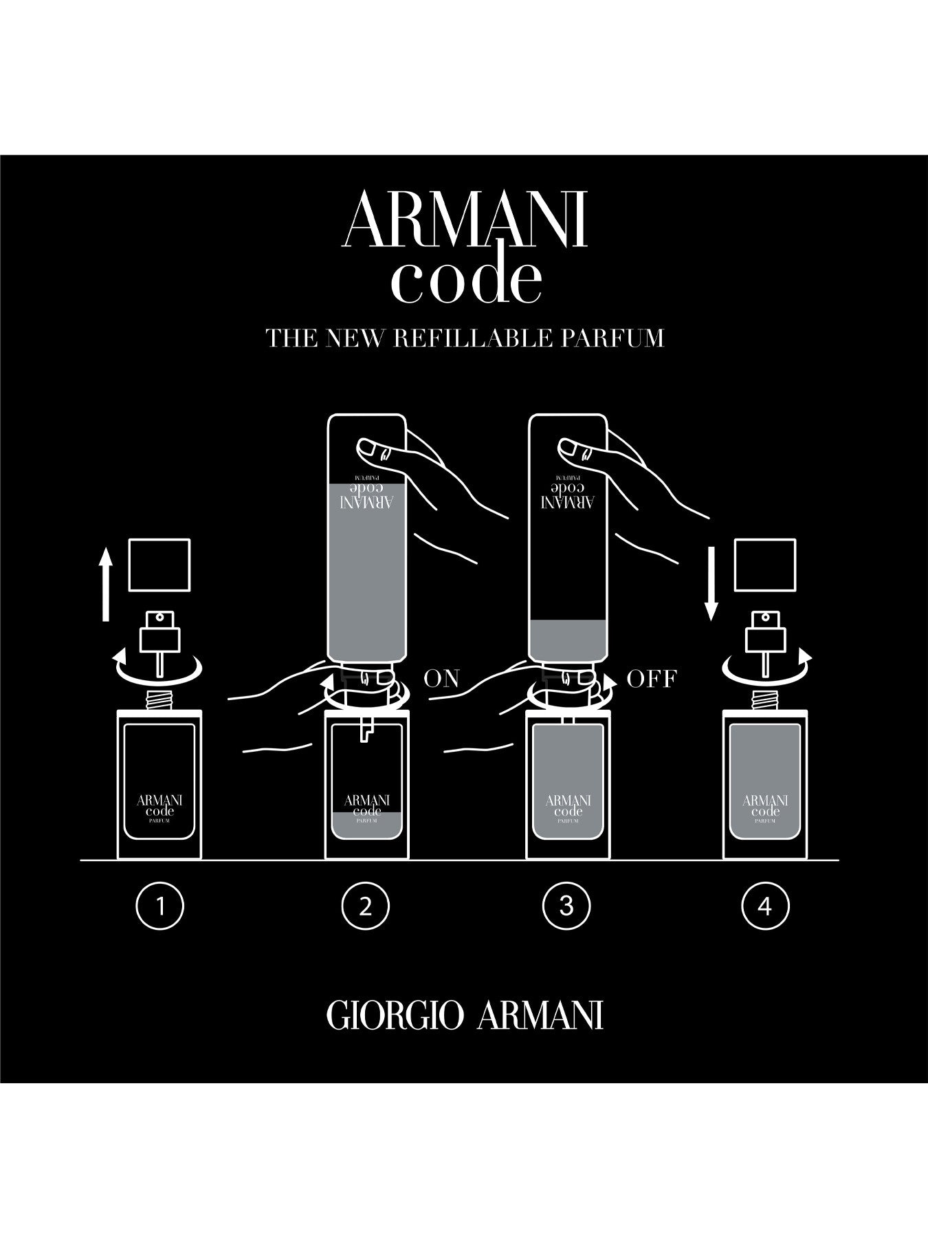 Armani Code Le Parfum Eau de Parfum 150ml Refill