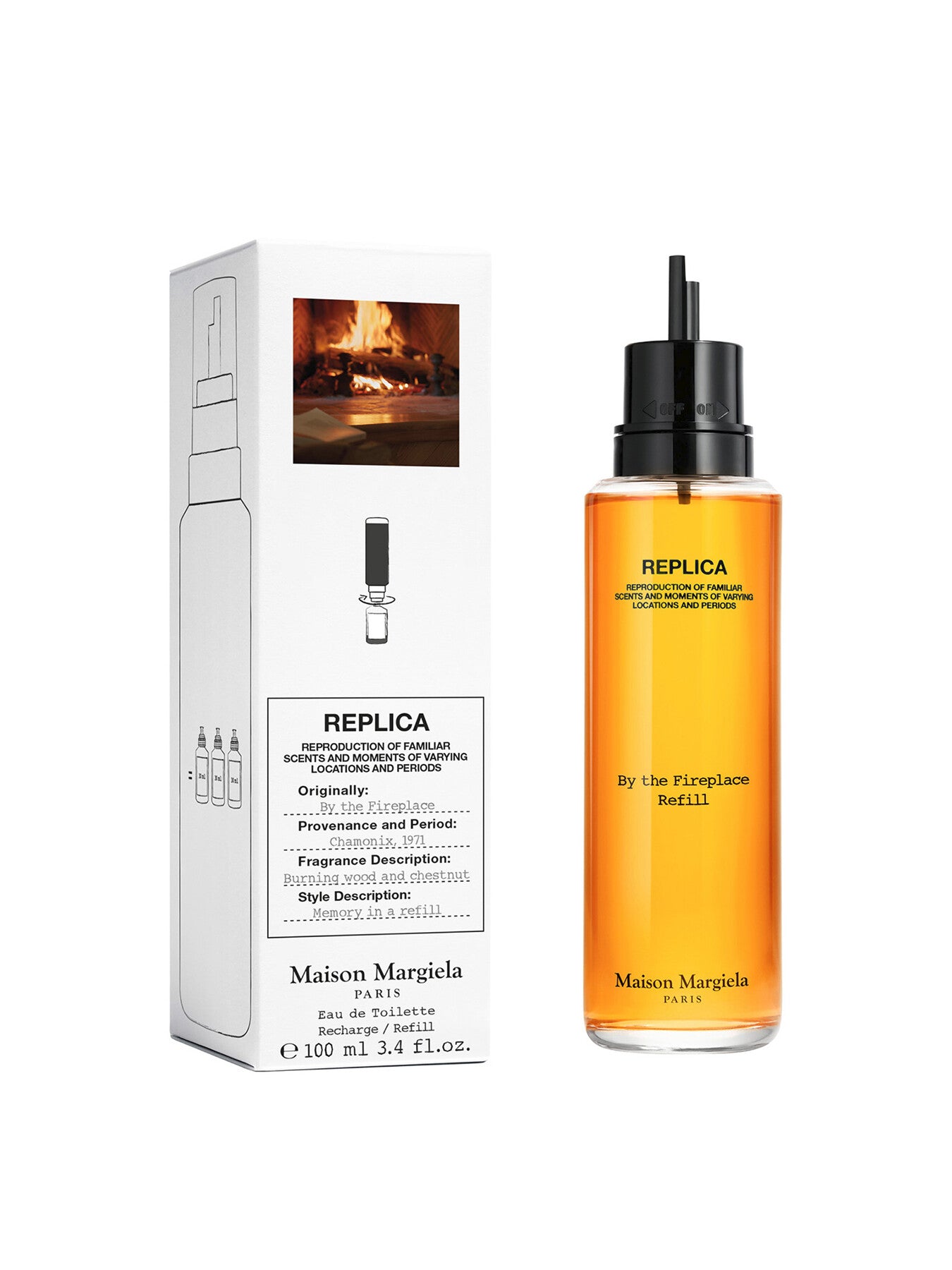 Replica By The Fireplace EDT 100ml Refill