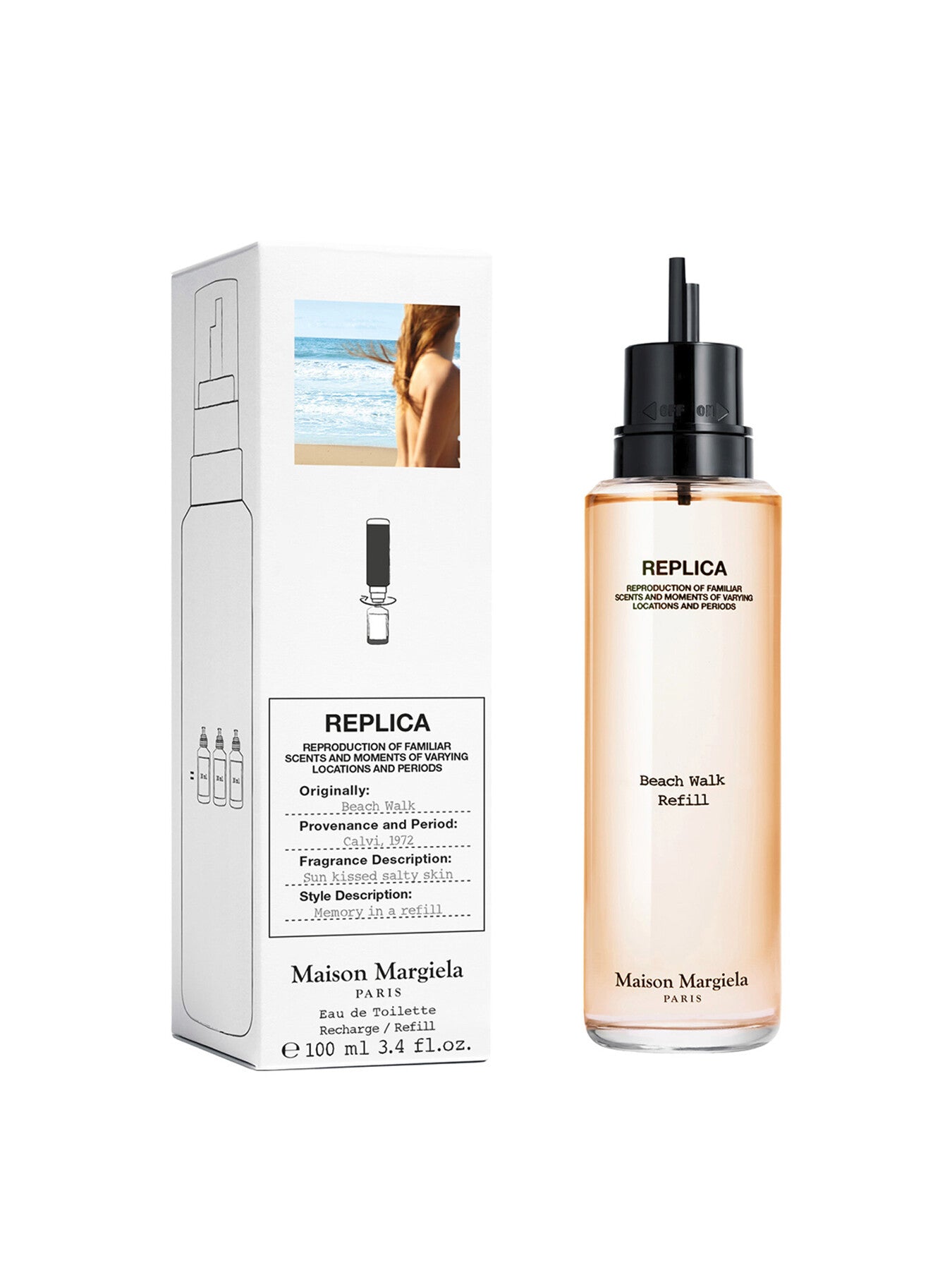 Replica Beach Walk EDT 100ml Refill