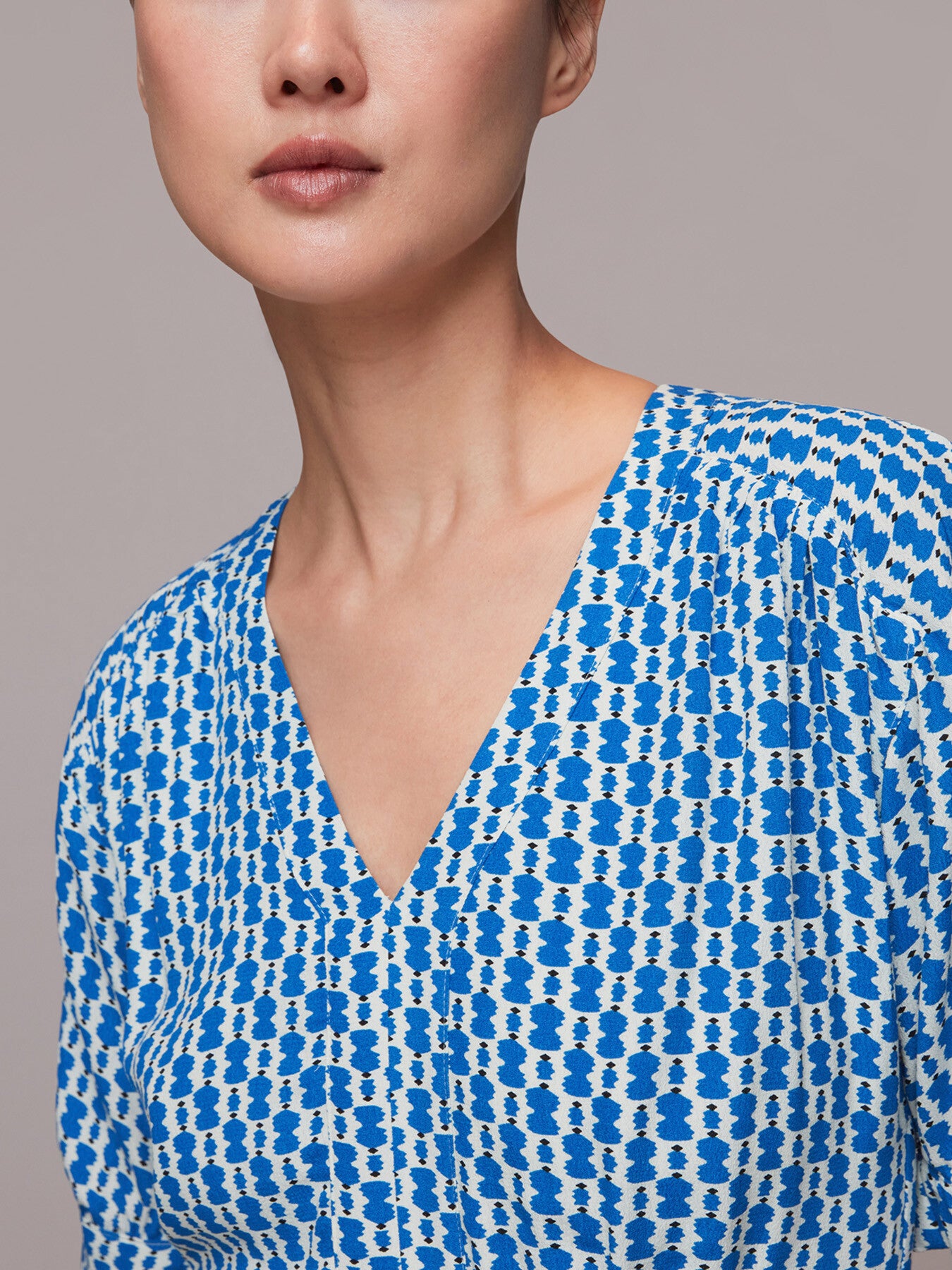 Vertical Stack Midi Dress
