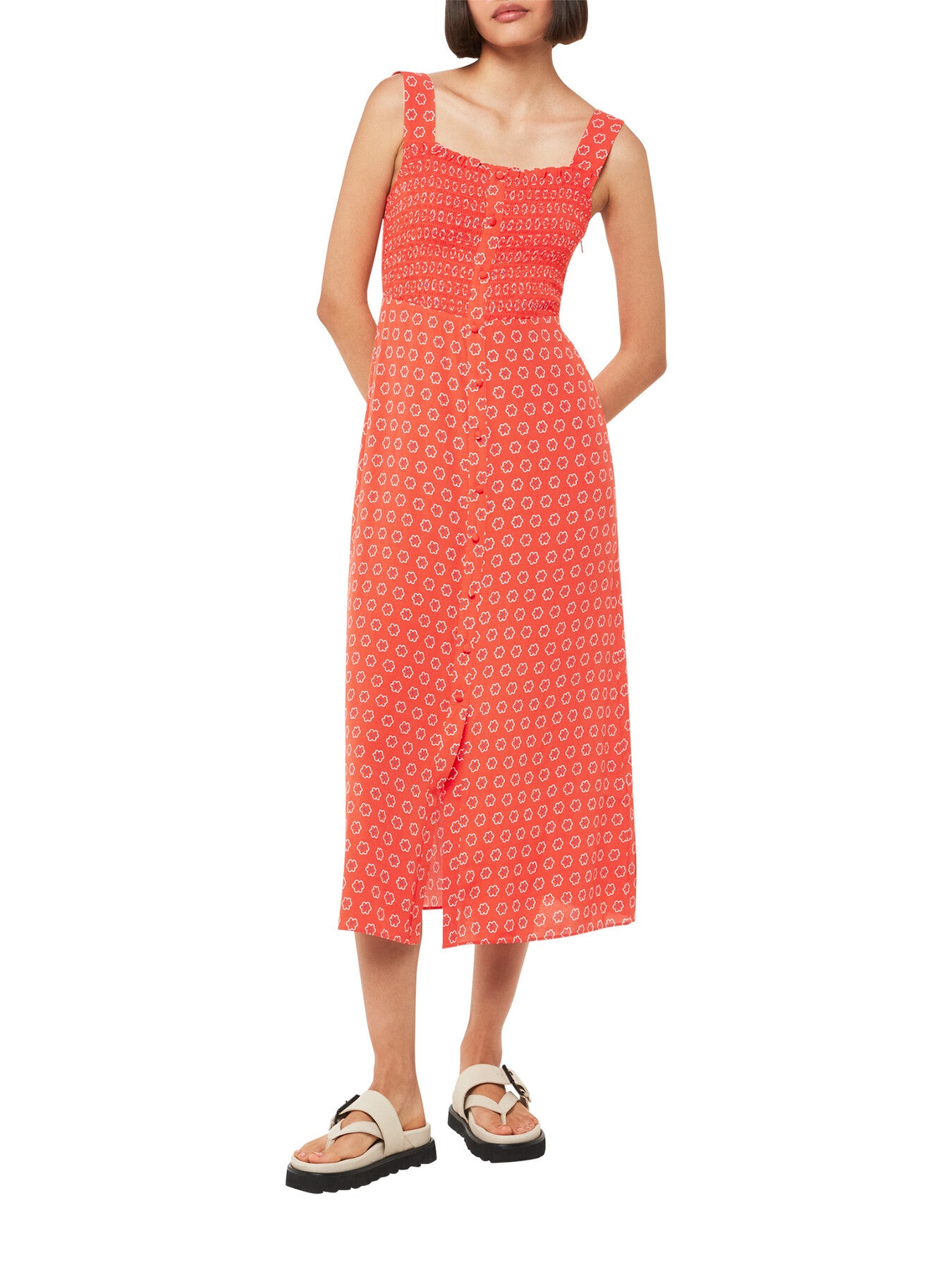 Flower Charm Macie Dress