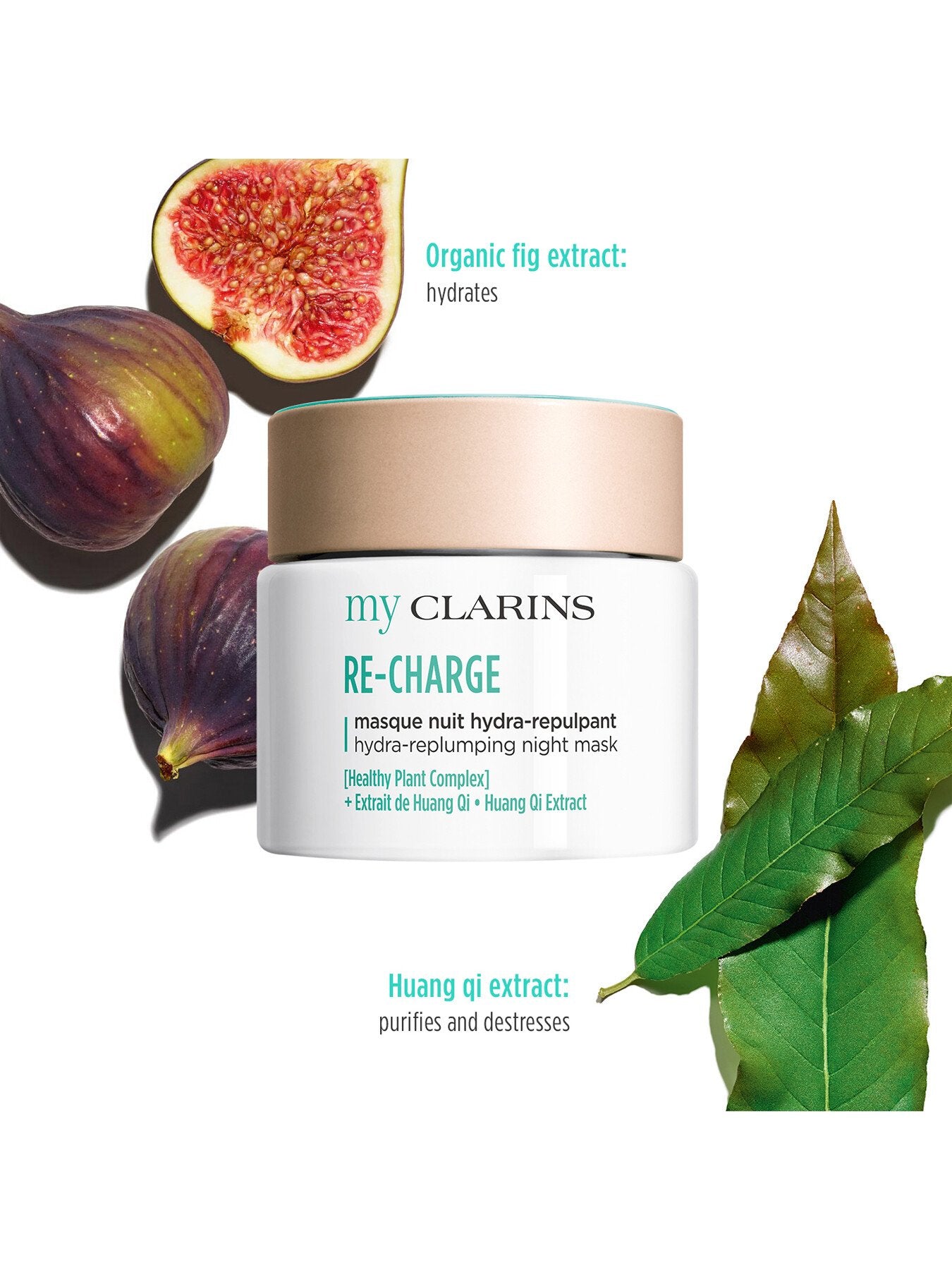 My Clarins RE-CHARGE Hydra-Replumping Night Mask