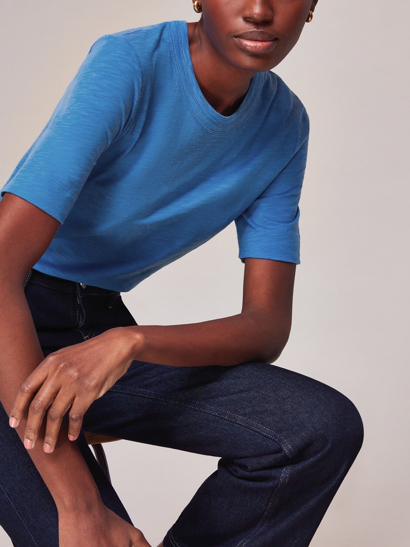 Rosa Double Trim T-Shirt