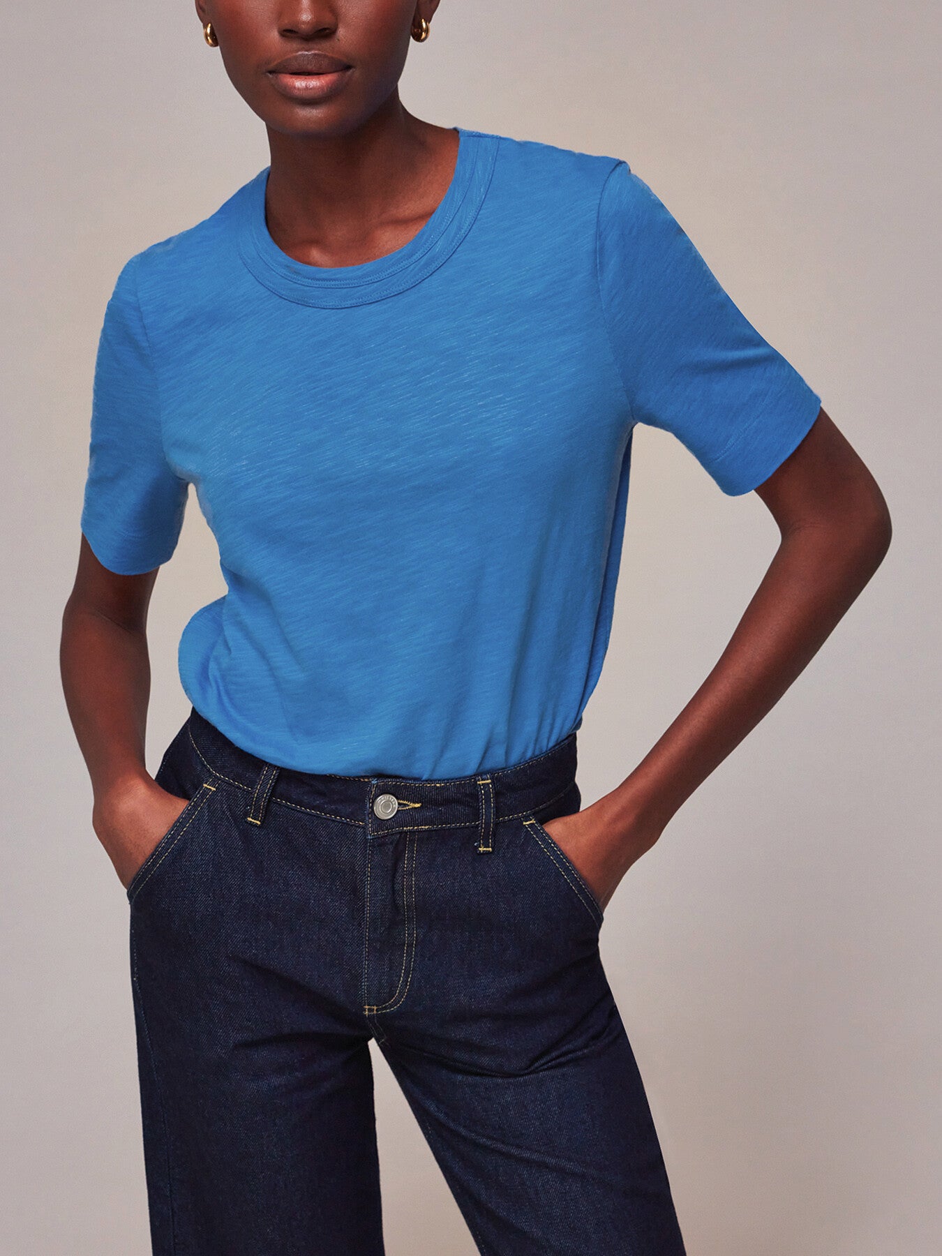 Rosa Double Trim T-Shirt