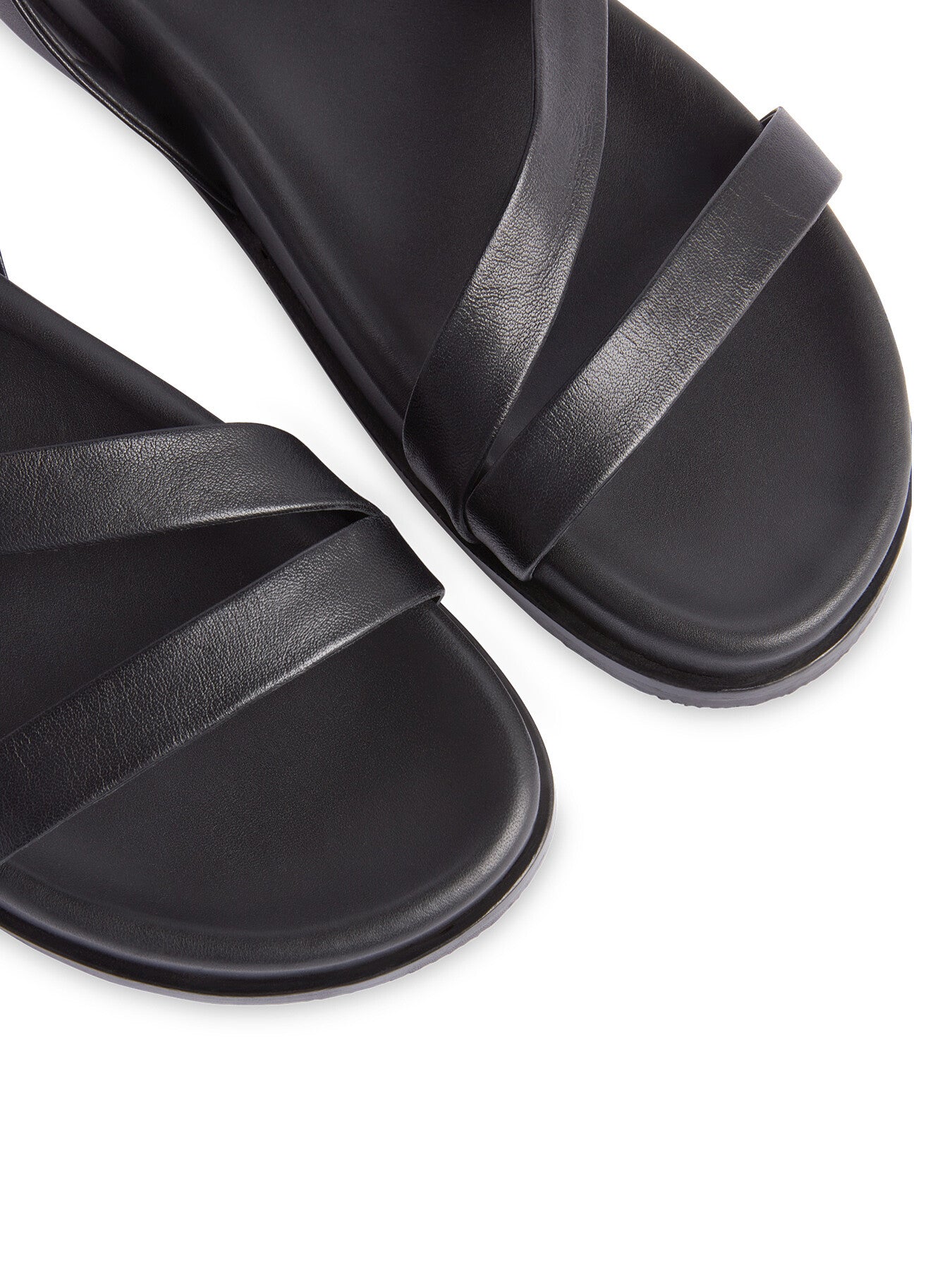 Gaia Asymmetric Strappy Sandal