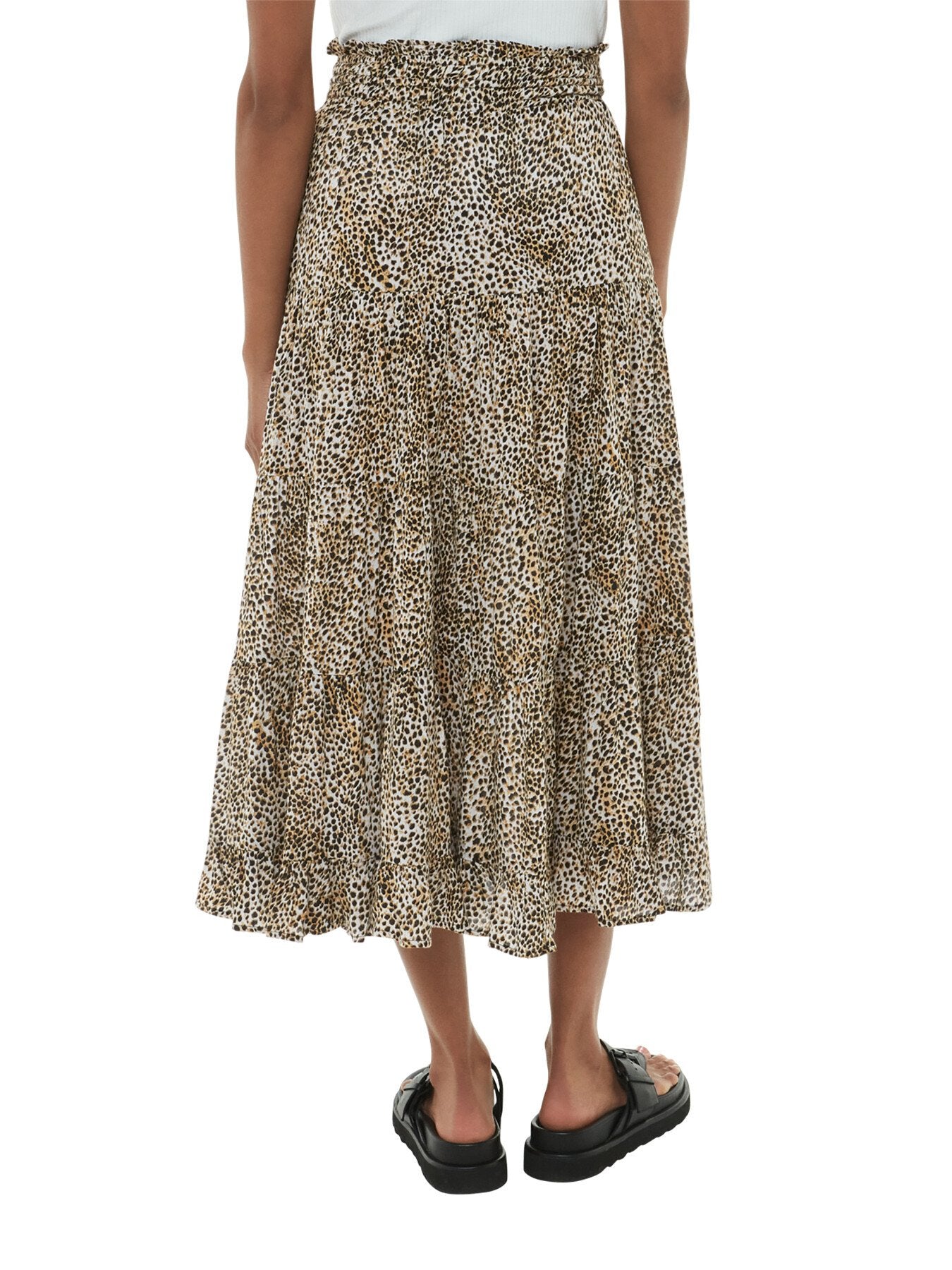 Ink Spot Crinkle Skirt