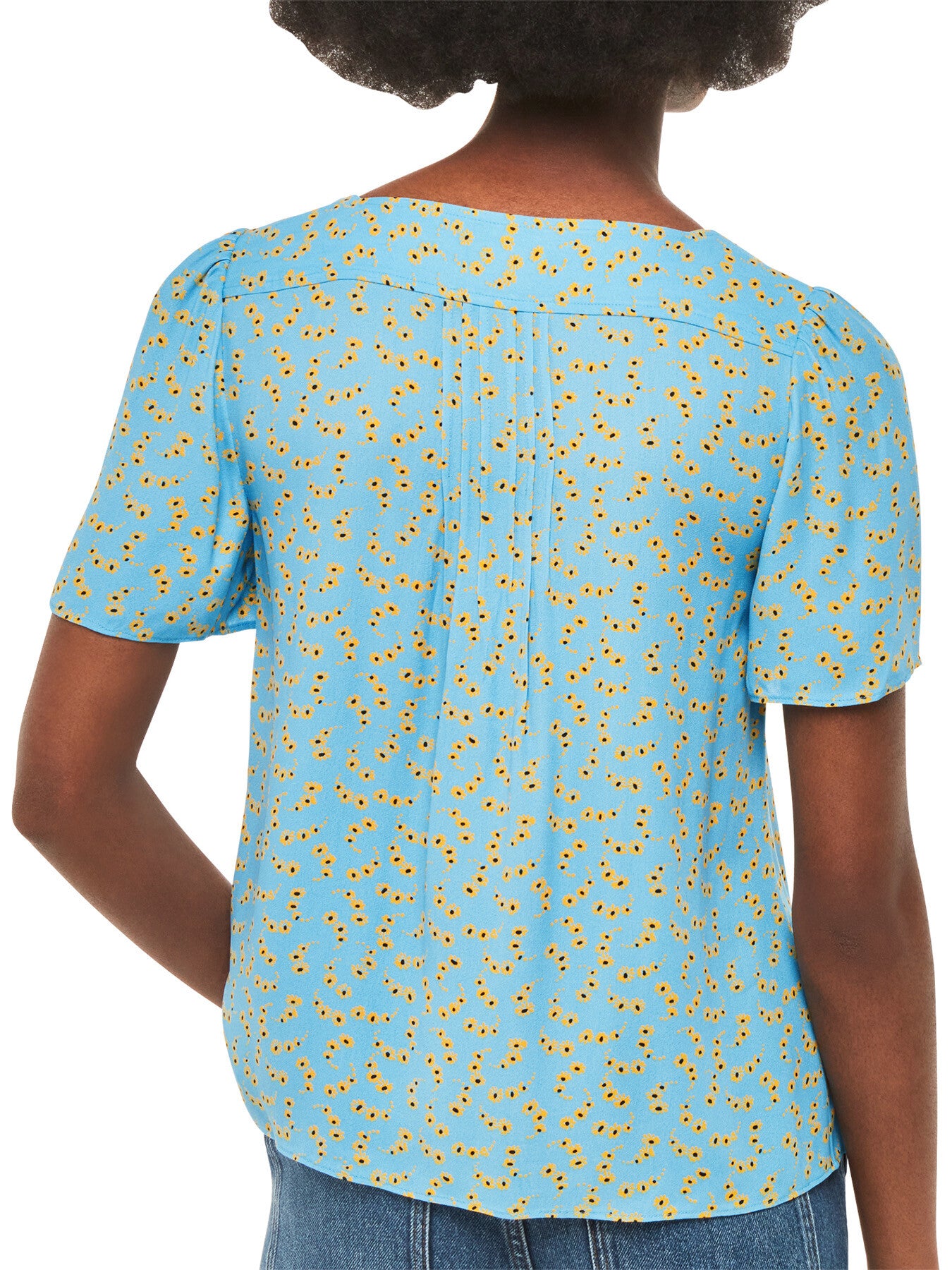 Floral Crescent Top