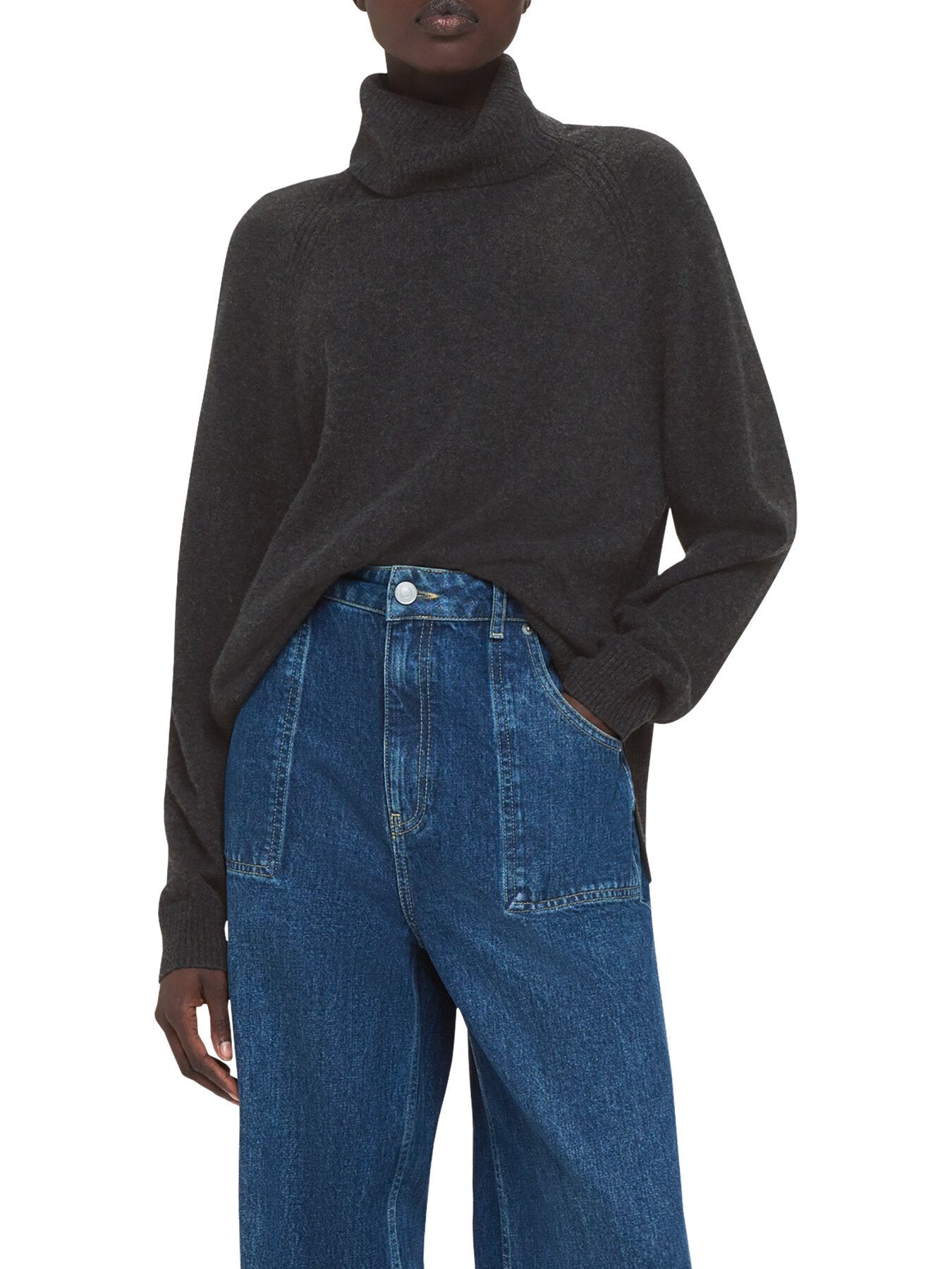 Cashmere Roll Neck