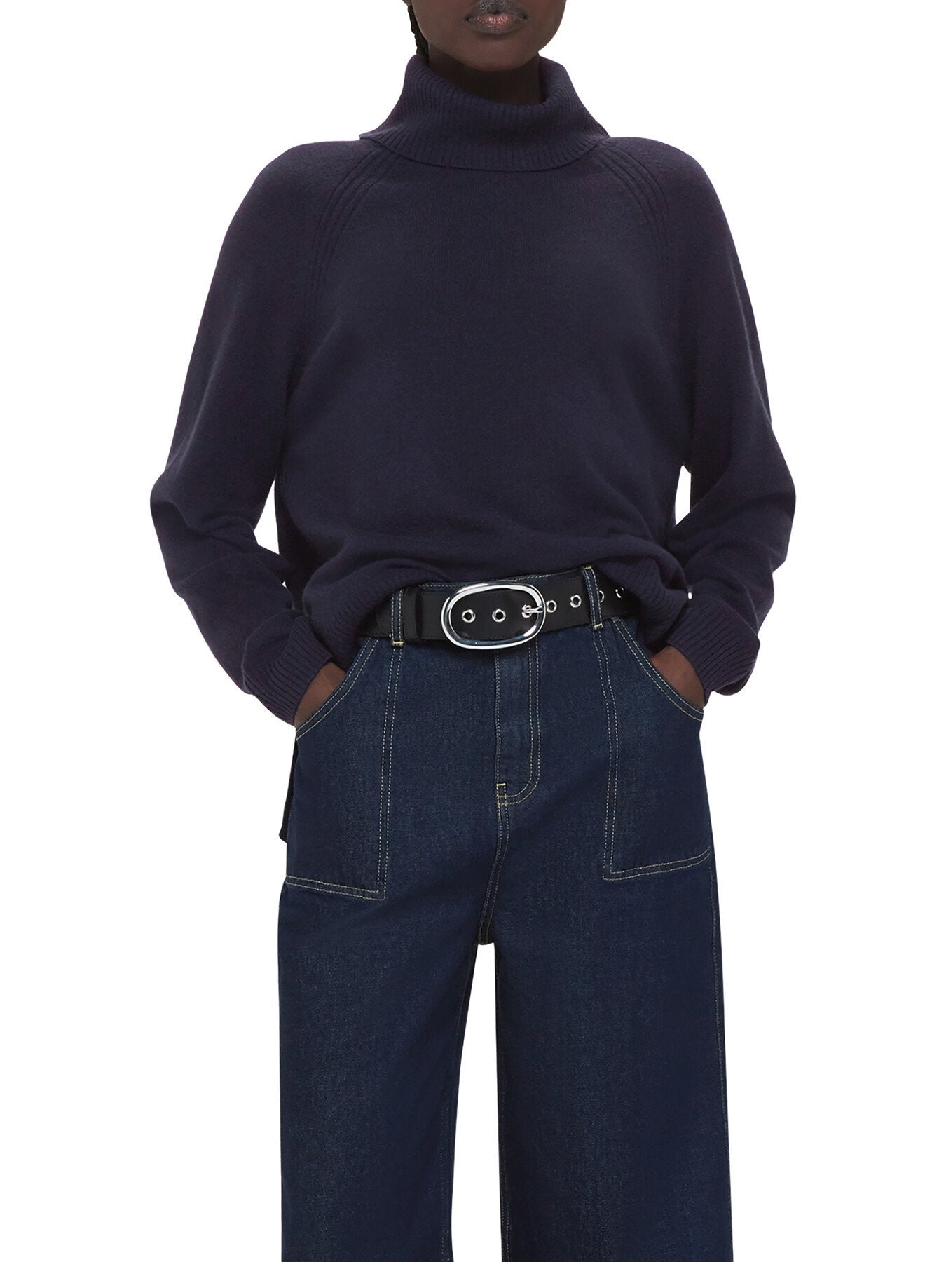Cashmere Roll Neck