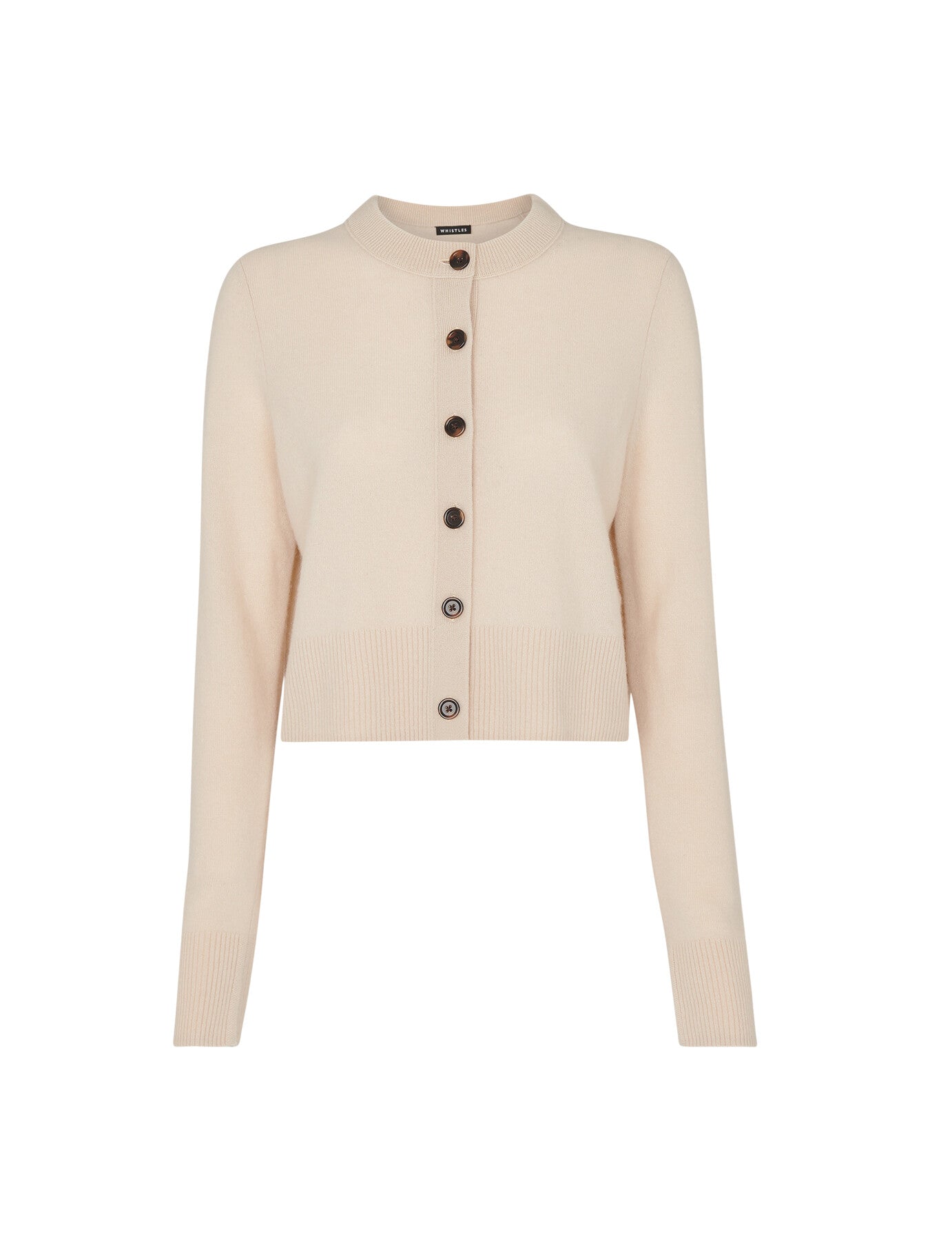 Wool Cropped Cardigan