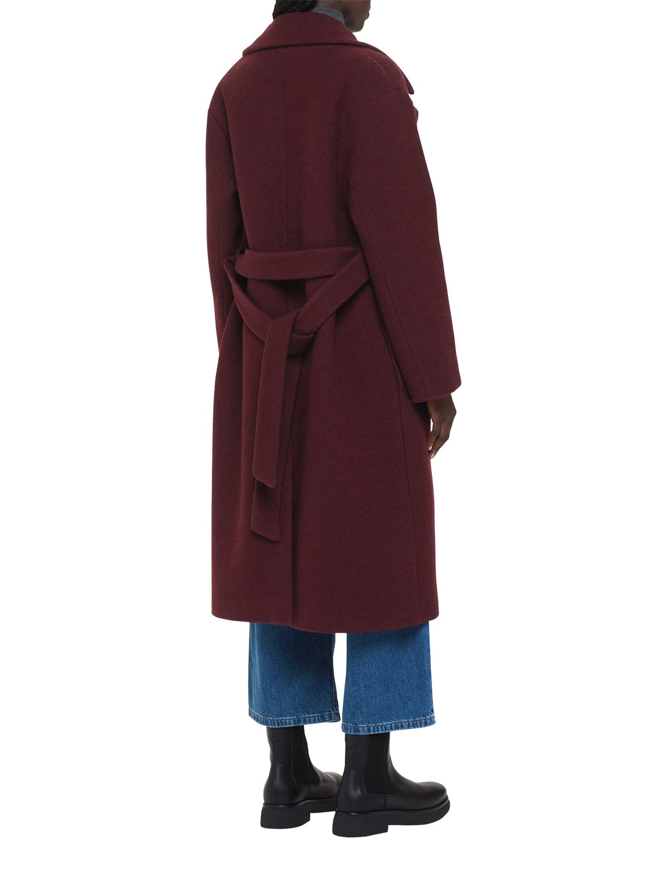 Lorna Wrap Wool Coat