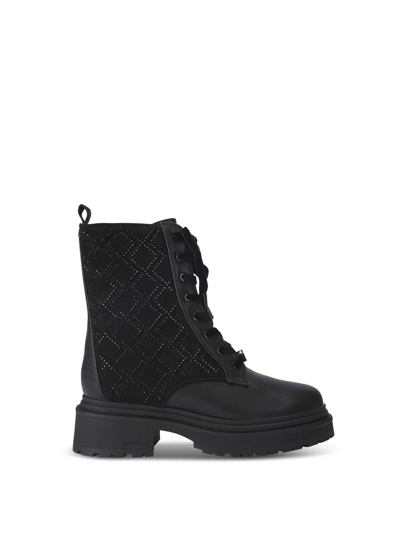 Show Stomper Microsuede Ankle Boots