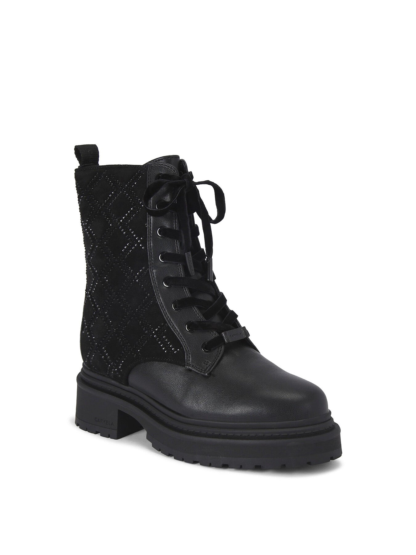 Show Stomper Microsuede Ankle Boots