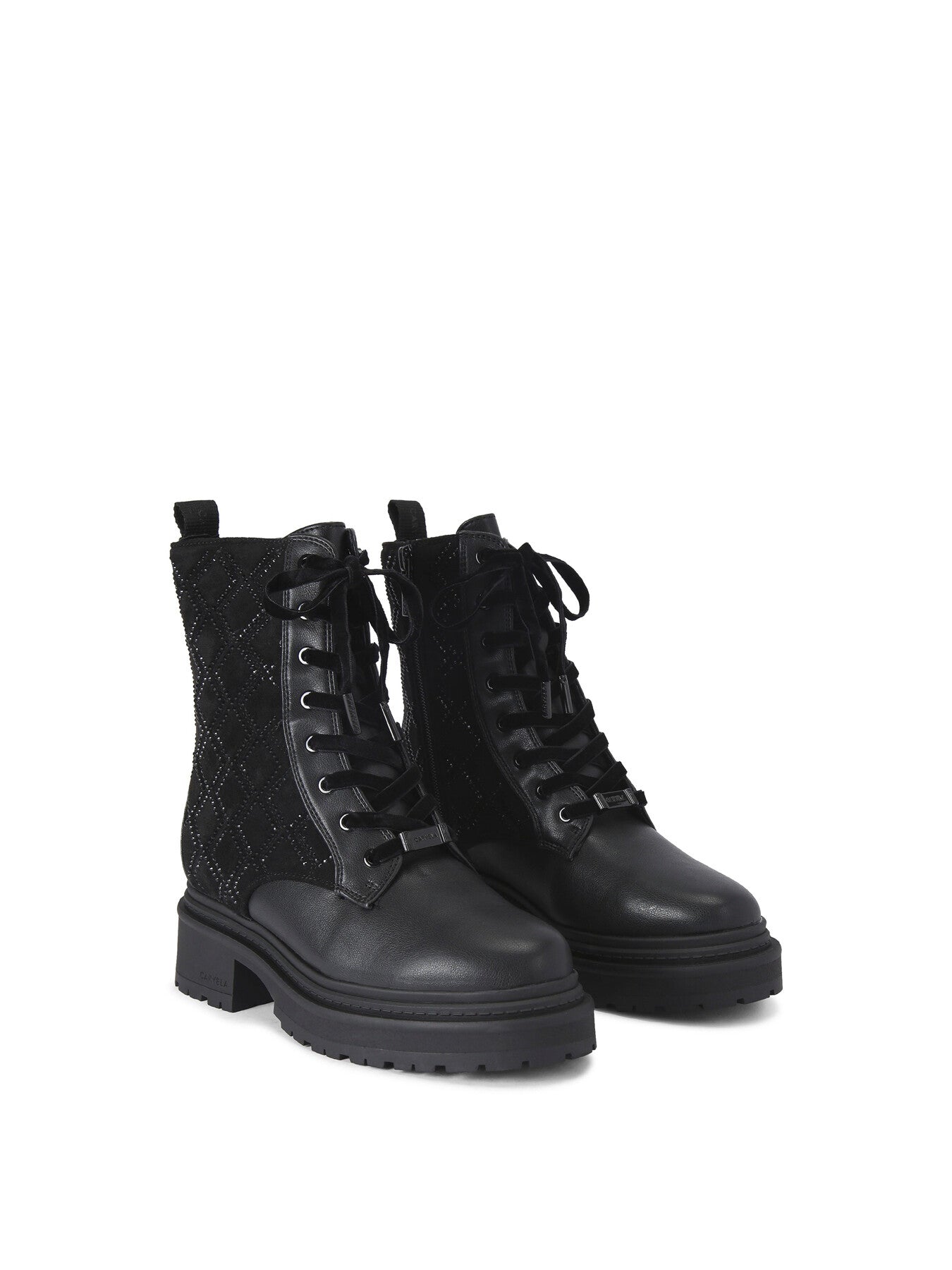 Show Stomper Microsuede Ankle Boots