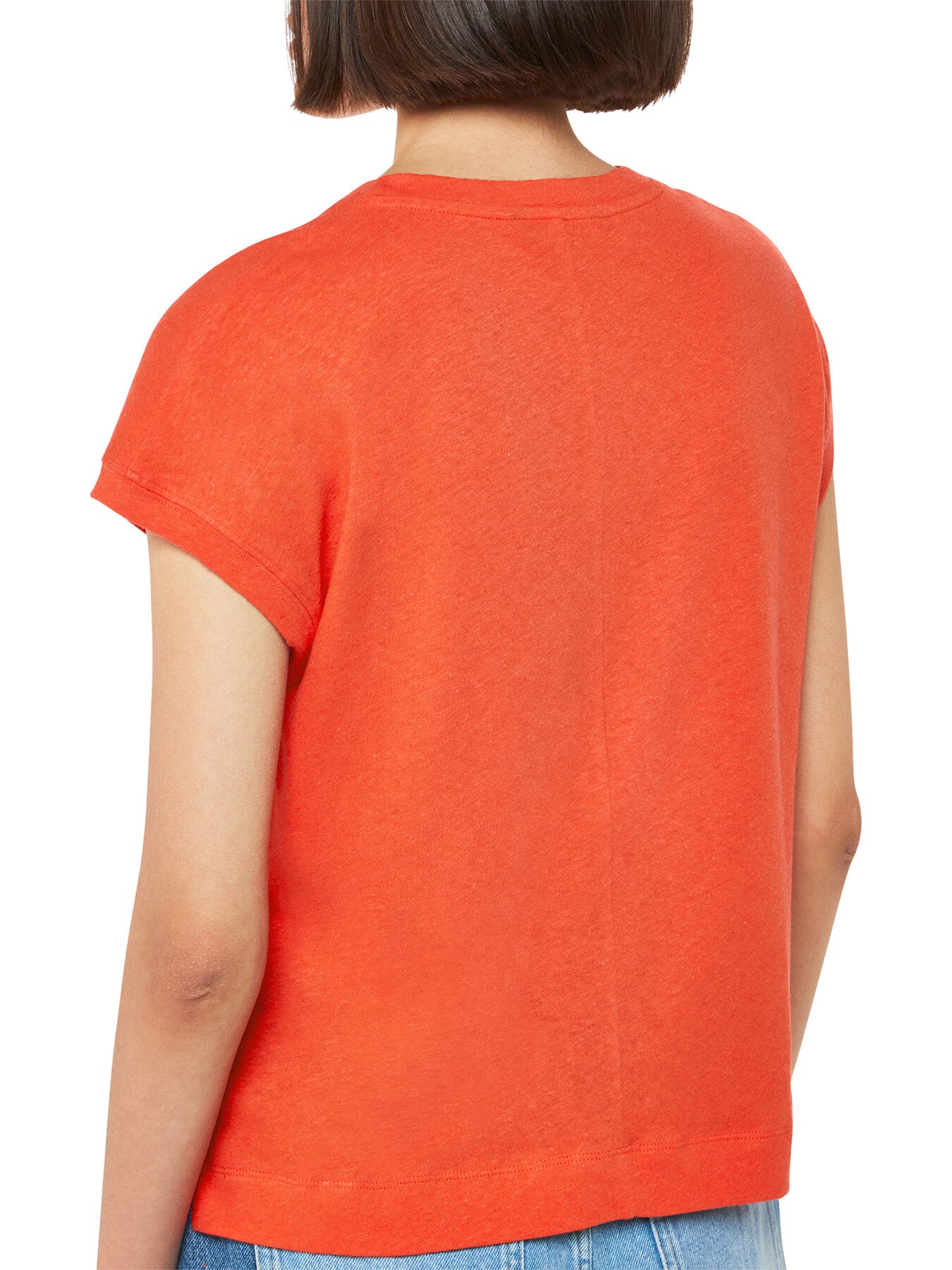 Ember Linen Mix Pocket Tee