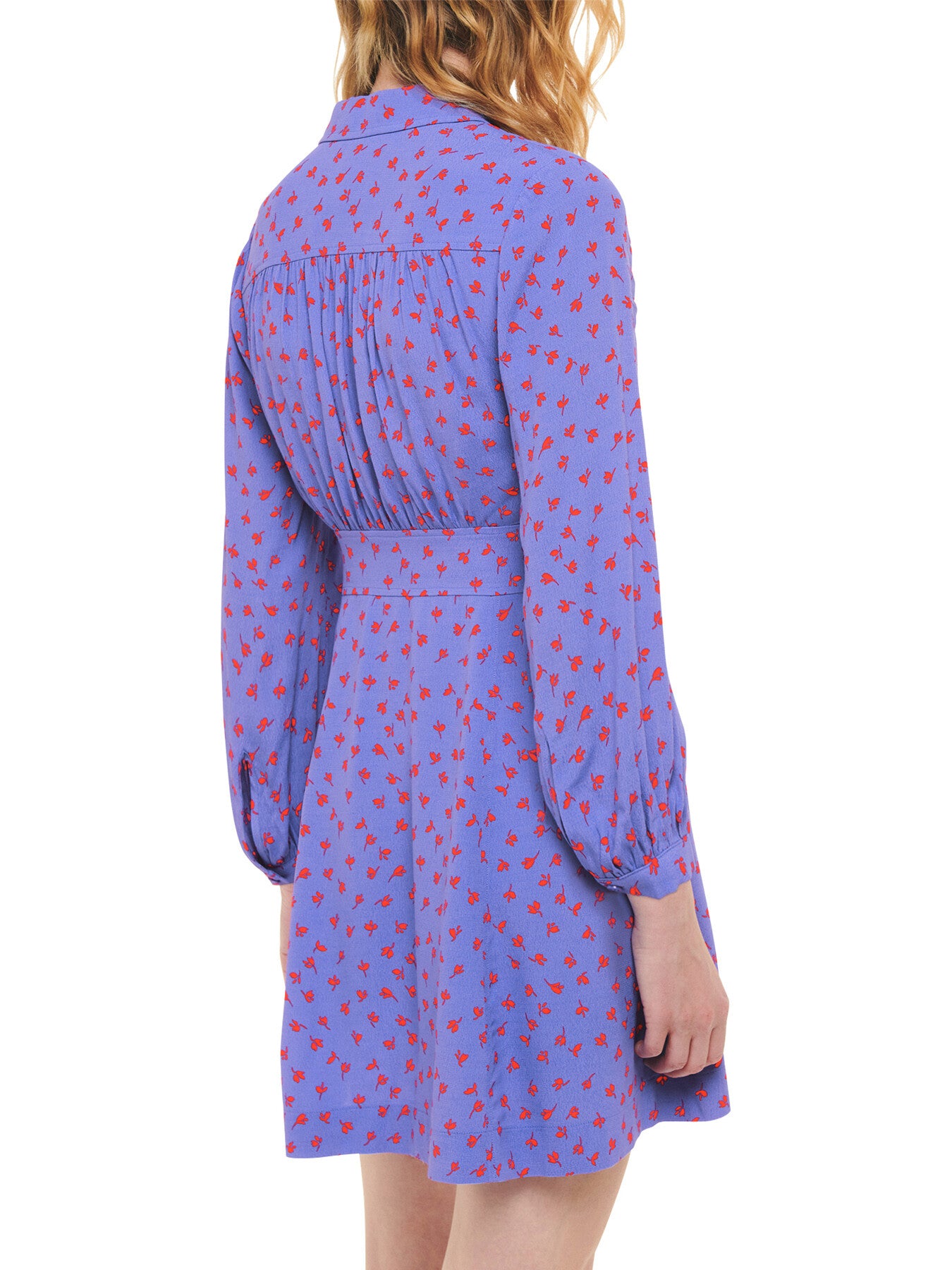 Scattered Petals Print Dress