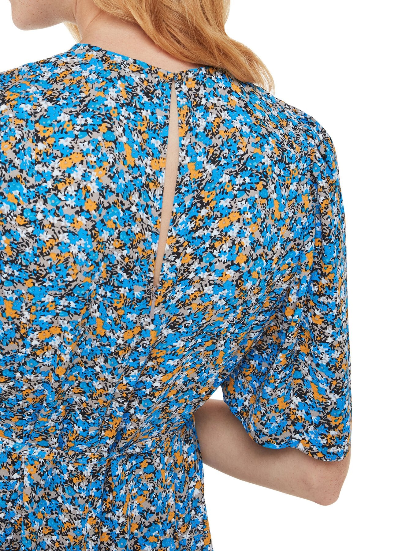 Ditsy Bouquet Midi Dress